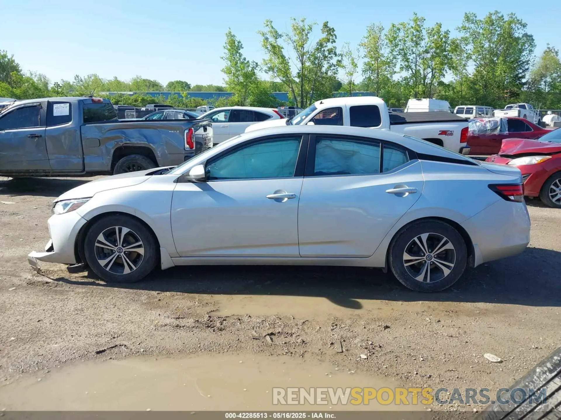 15 Photograph of a damaged car 3N1AB8CV9LY243226 NISSAN SENTRA 2020
