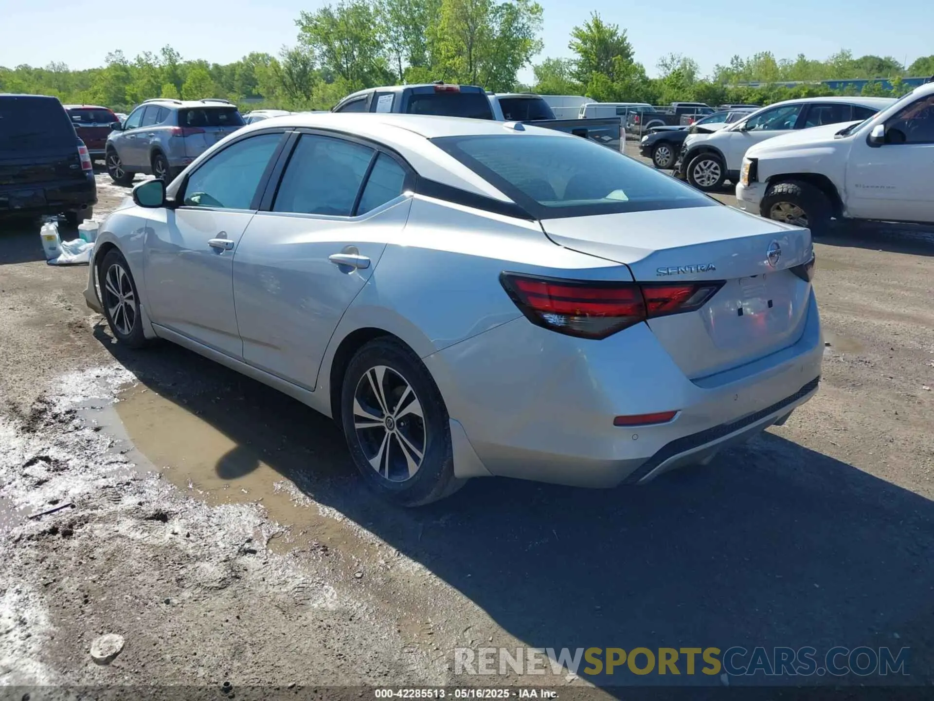 3 Photograph of a damaged car 3N1AB8CV9LY243226 NISSAN SENTRA 2020