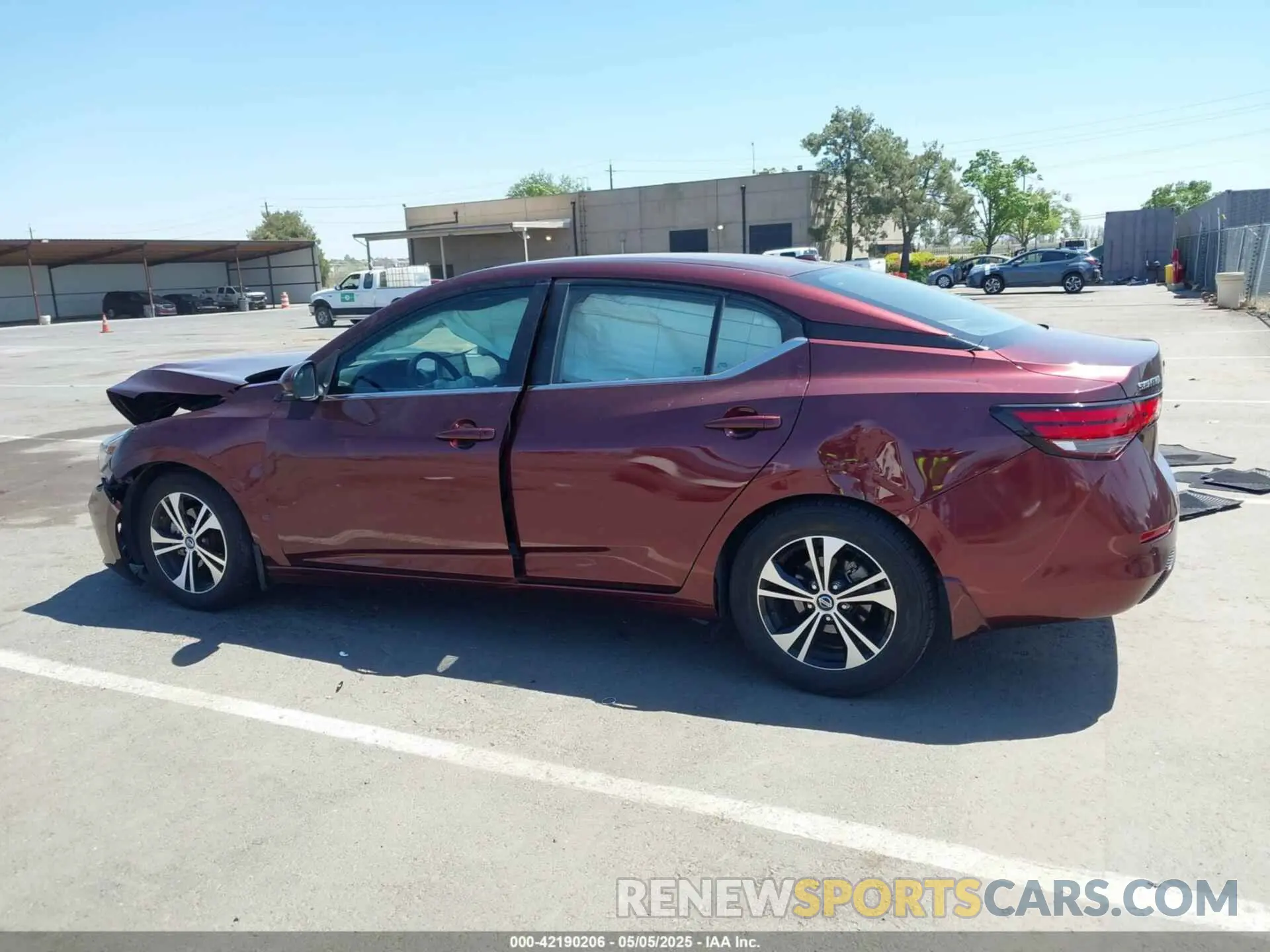 14 Photograph of a damaged car 3N1AB8CV9LY276758 NISSAN SENTRA 2020