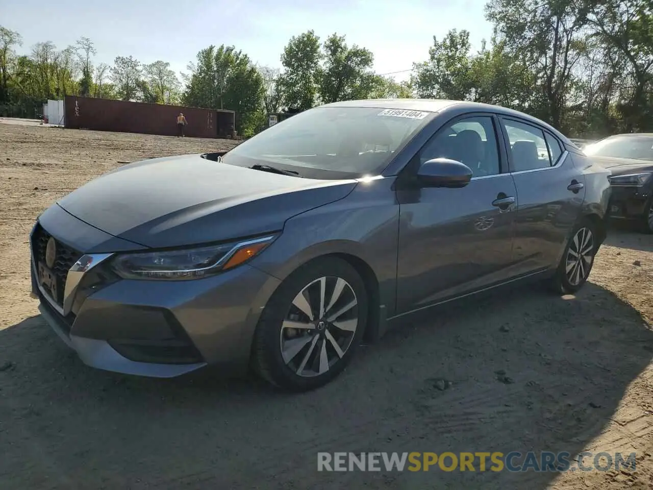 1 Photograph of a damaged car 3N1AB8CV9LY277909 NISSAN SENTRA 2020