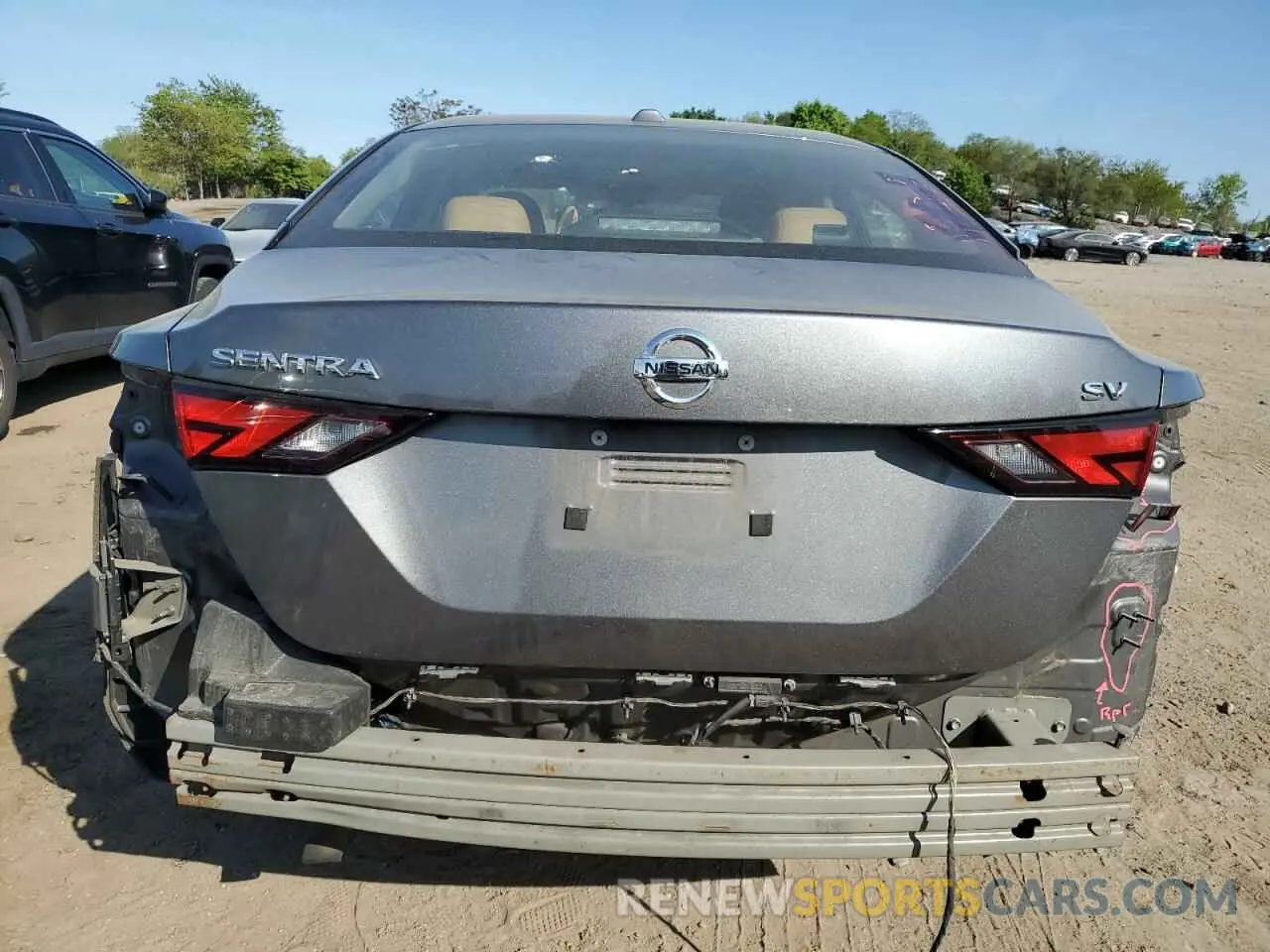 6 Photograph of a damaged car 3N1AB8CV9LY277909 NISSAN SENTRA 2020