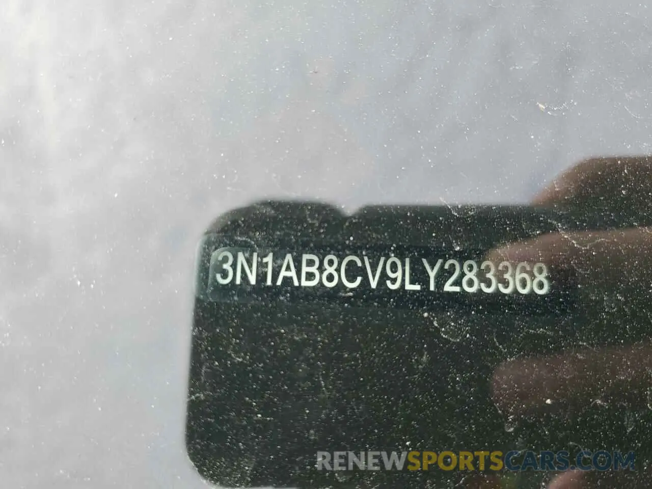 12 Photograph of a damaged car 3N1AB8CV9LY283368 NISSAN SENTRA 2020