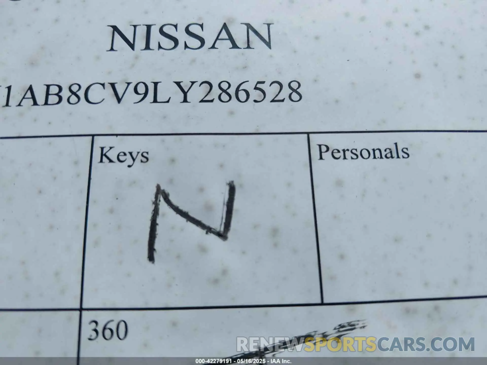 11 Photograph of a damaged car 3N1AB8CV9LY286528 NISSAN SENTRA 2020