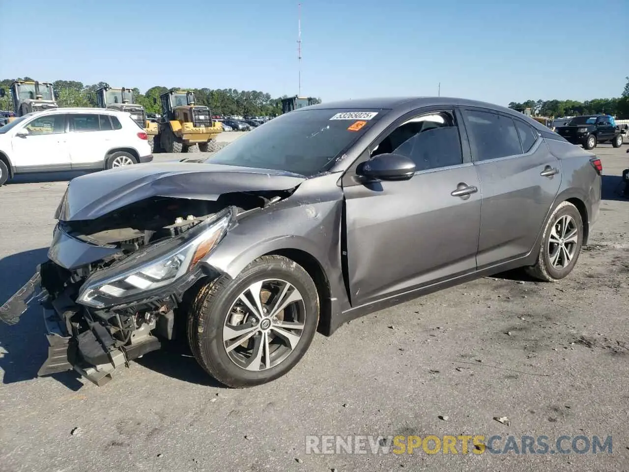 1 Photograph of a damaged car 3N1AB8CV9LY289414 NISSAN SENTRA 2020