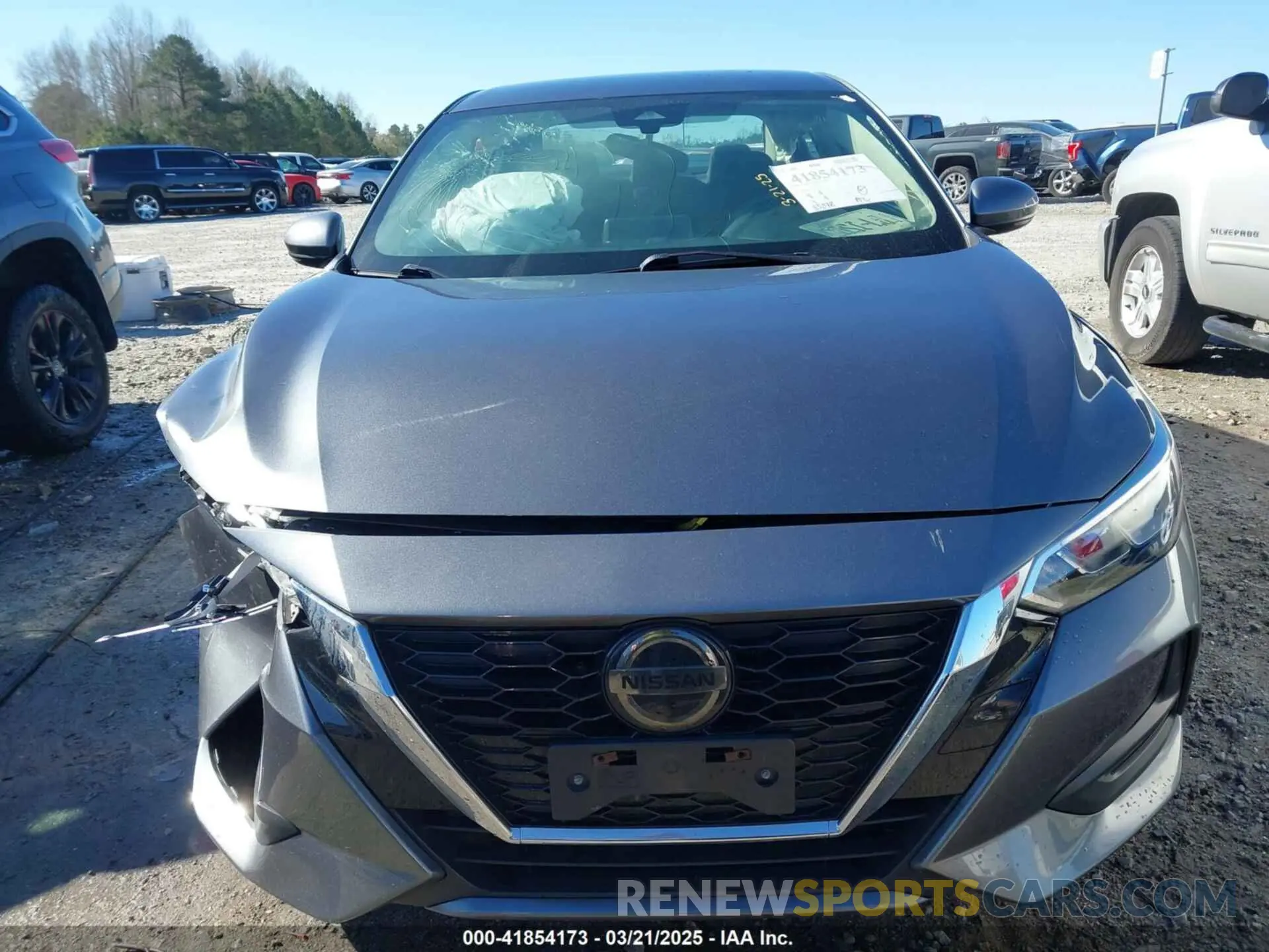 11 Photograph of a damaged car 3N1AB8CV9LY304638 NISSAN SENTRA 2020