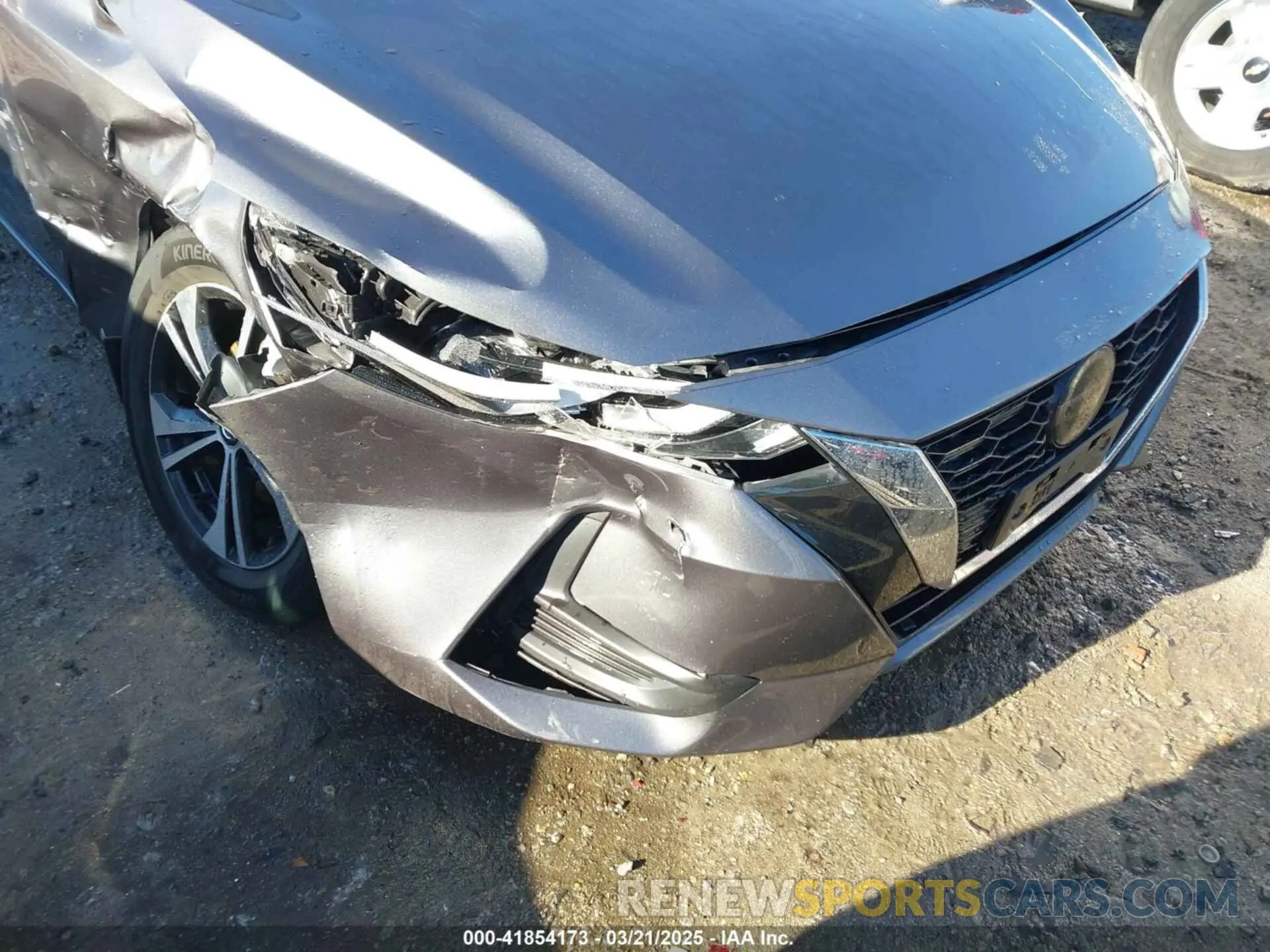 16 Photograph of a damaged car 3N1AB8CV9LY304638 NISSAN SENTRA 2020