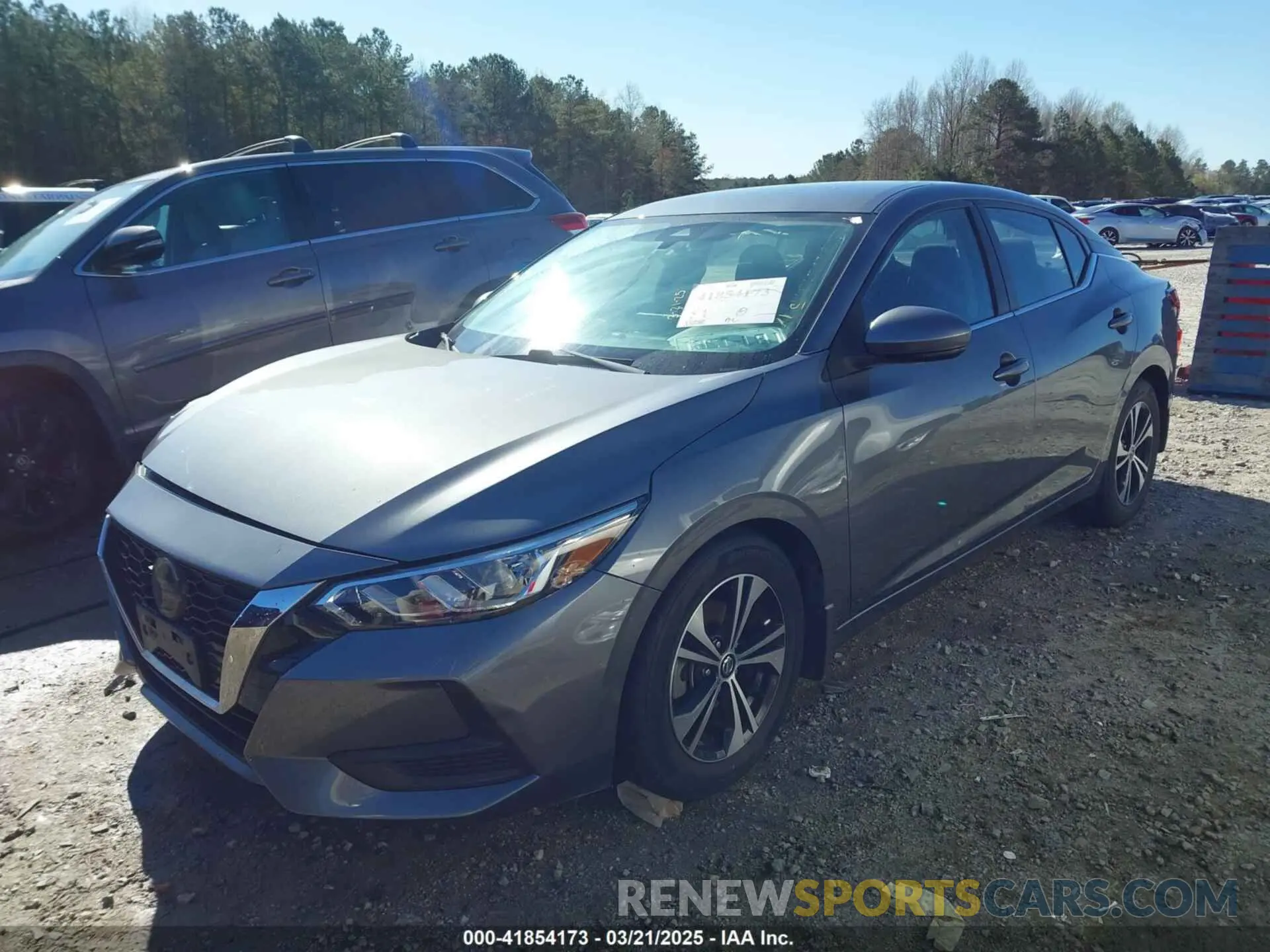 2 Photograph of a damaged car 3N1AB8CV9LY304638 NISSAN SENTRA 2020