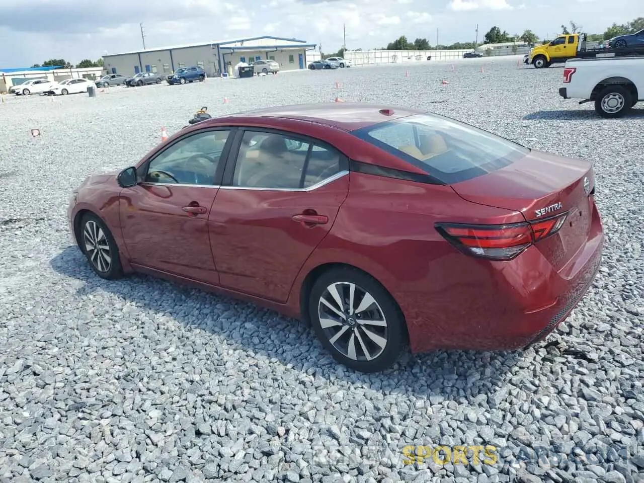 2 Photograph of a damaged car 3N1AB8CV9LY306499 NISSAN SENTRA 2020