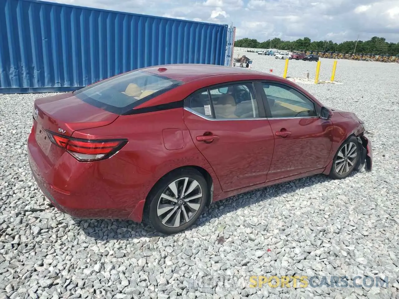 3 Photograph of a damaged car 3N1AB8CV9LY306499 NISSAN SENTRA 2020