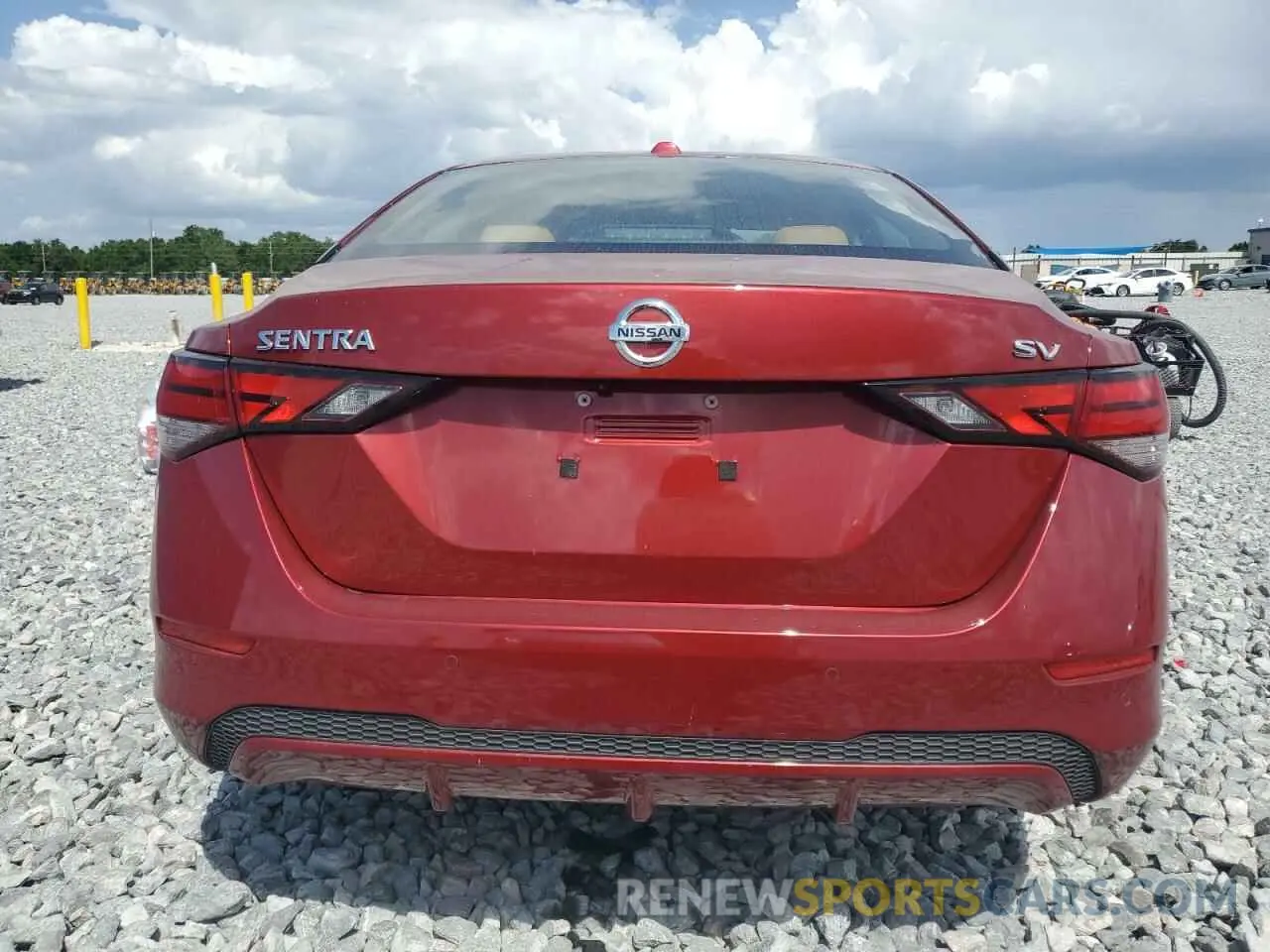 6 Photograph of a damaged car 3N1AB8CV9LY306499 NISSAN SENTRA 2020