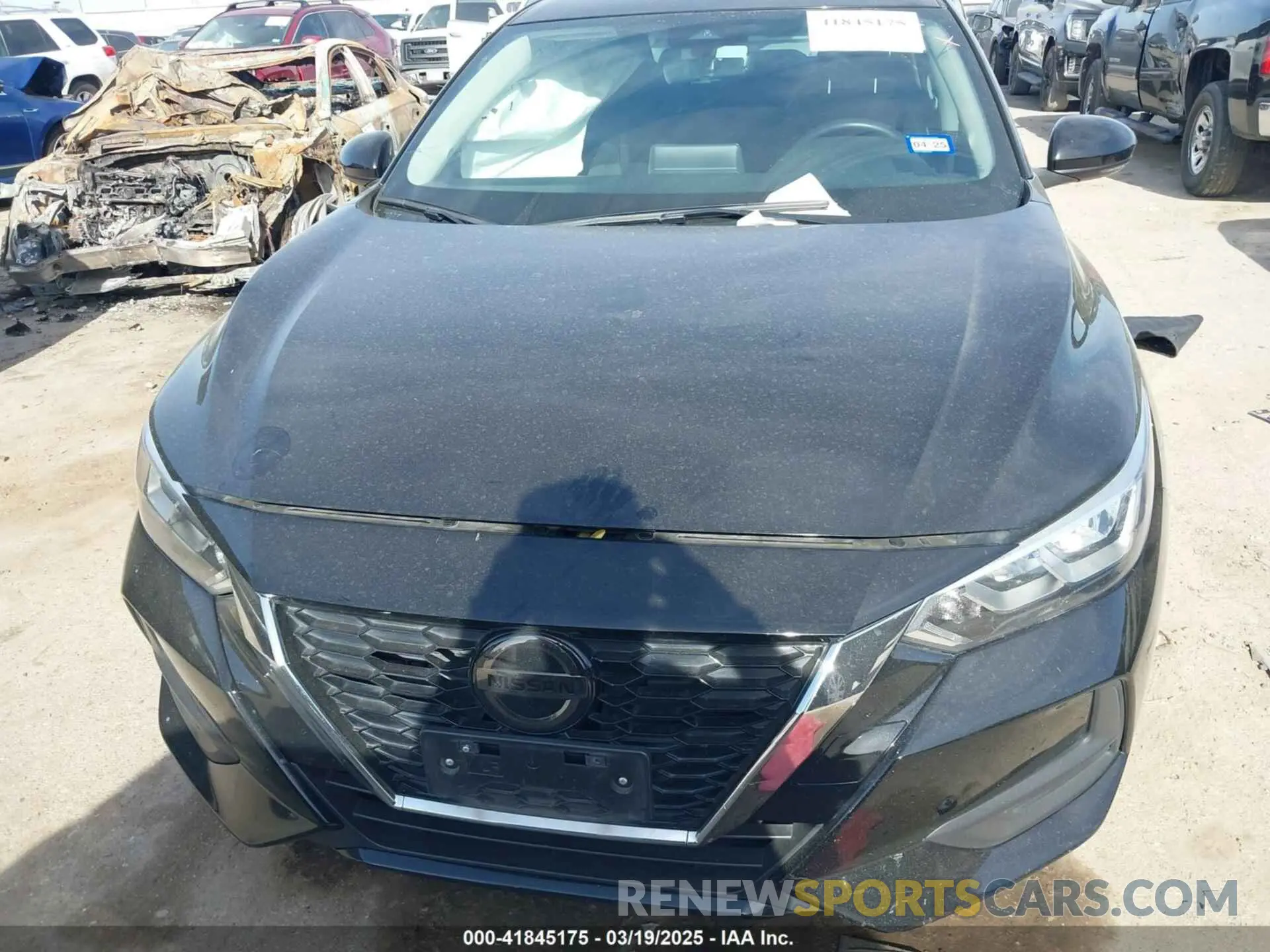 12 Photograph of a damaged car 3N1AB8CV9LY312853 NISSAN SENTRA 2020