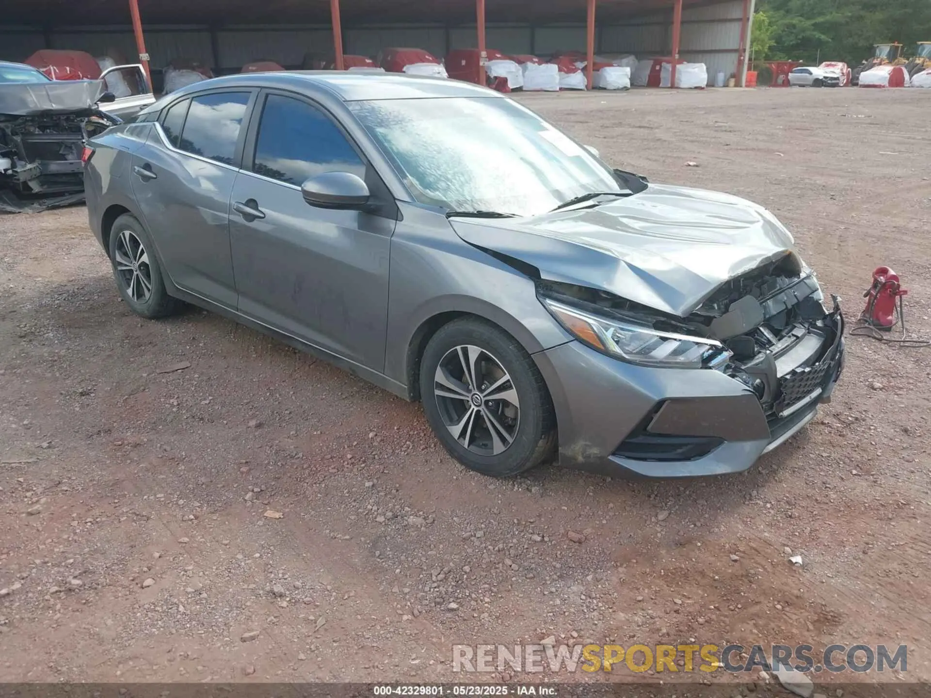 1 Photograph of a damaged car 3N1AB8CVXLY207206 NISSAN SENTRA 2020