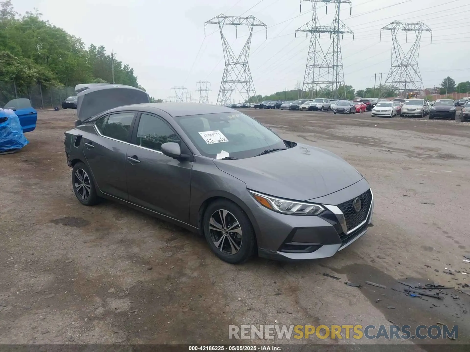 1 Photograph of a damaged car 3N1AB8CVXLY209330 NISSAN SENTRA 2020