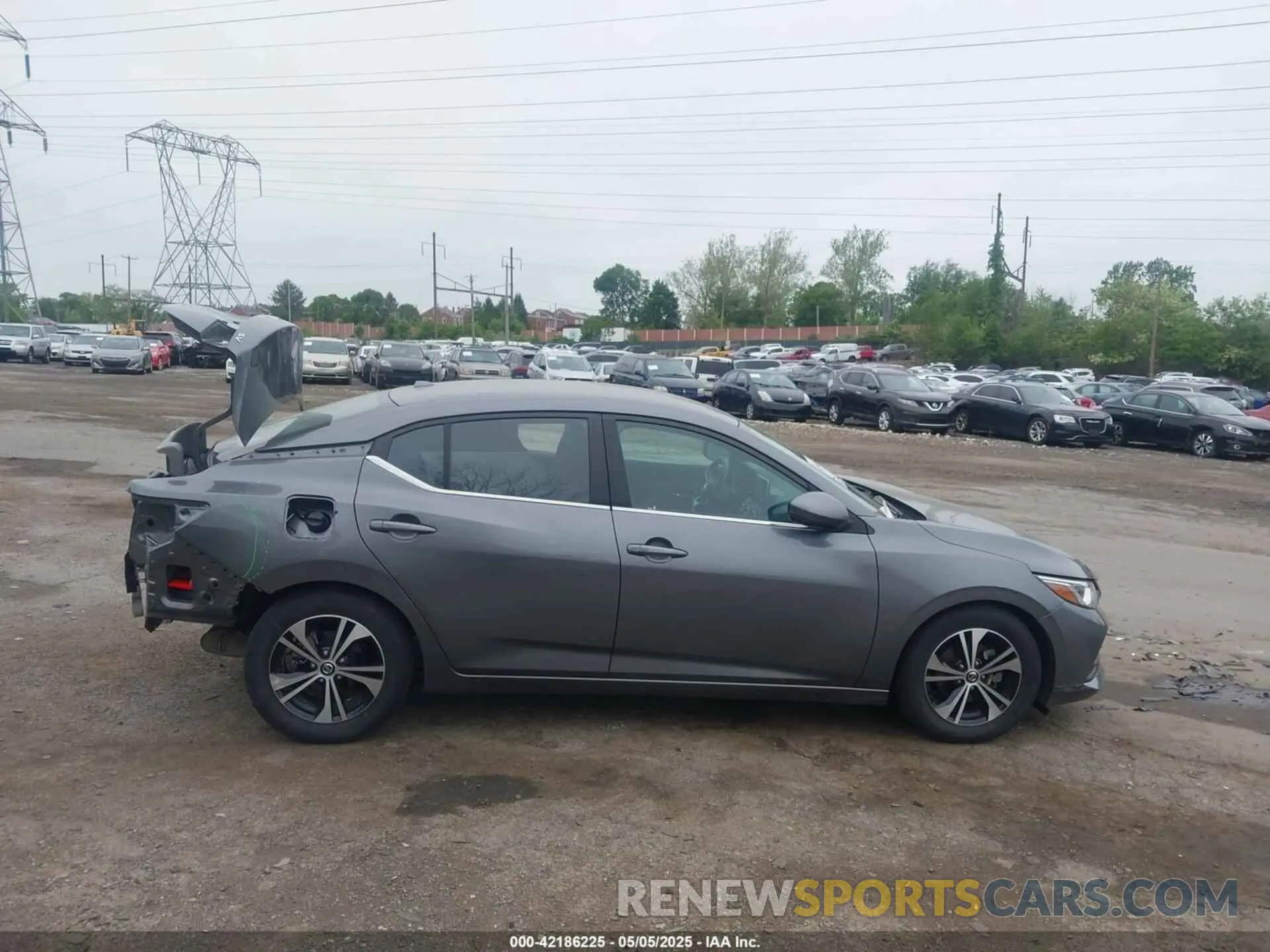 13 Photograph of a damaged car 3N1AB8CVXLY209330 NISSAN SENTRA 2020
