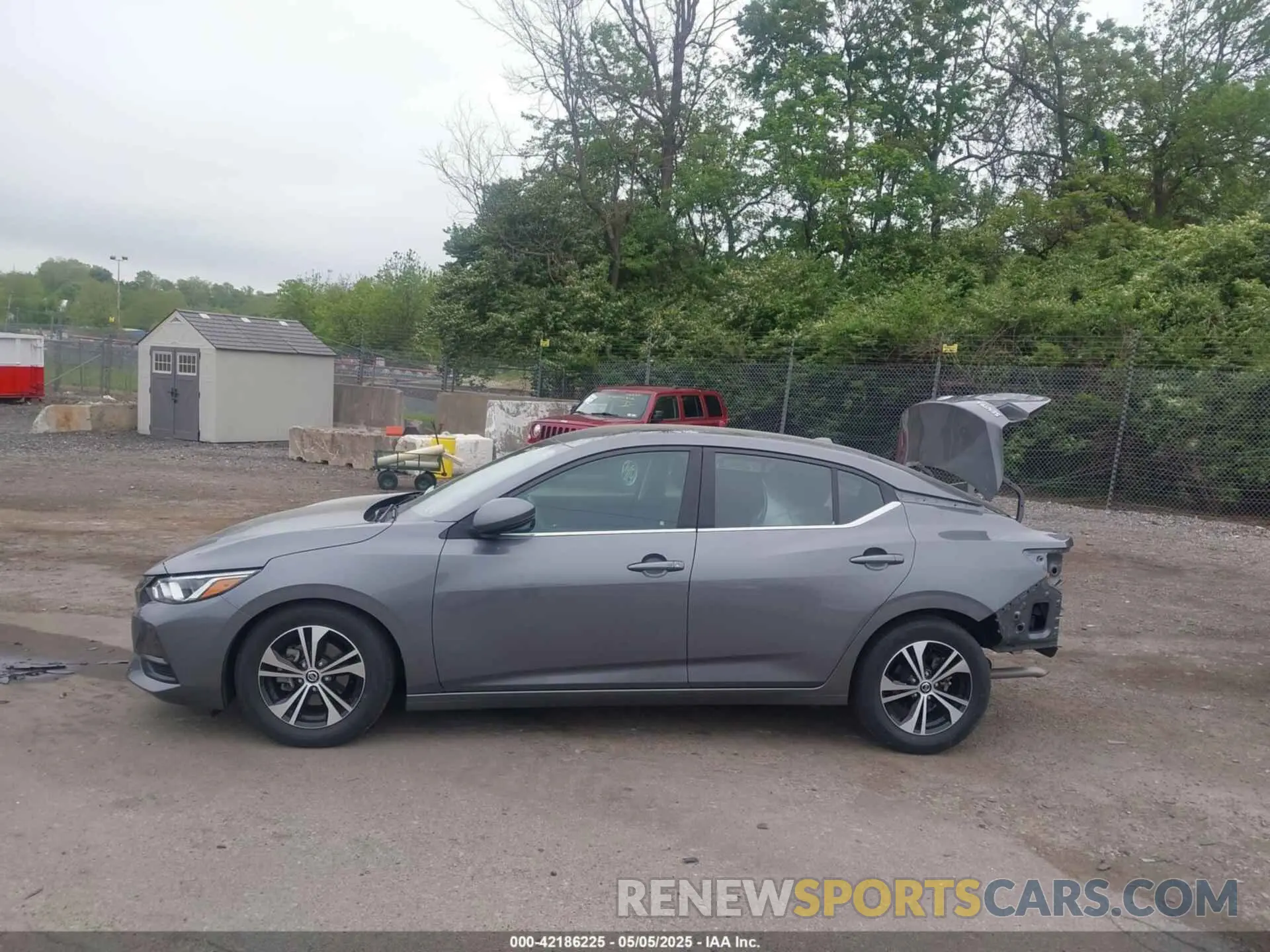 14 Photograph of a damaged car 3N1AB8CVXLY209330 NISSAN SENTRA 2020