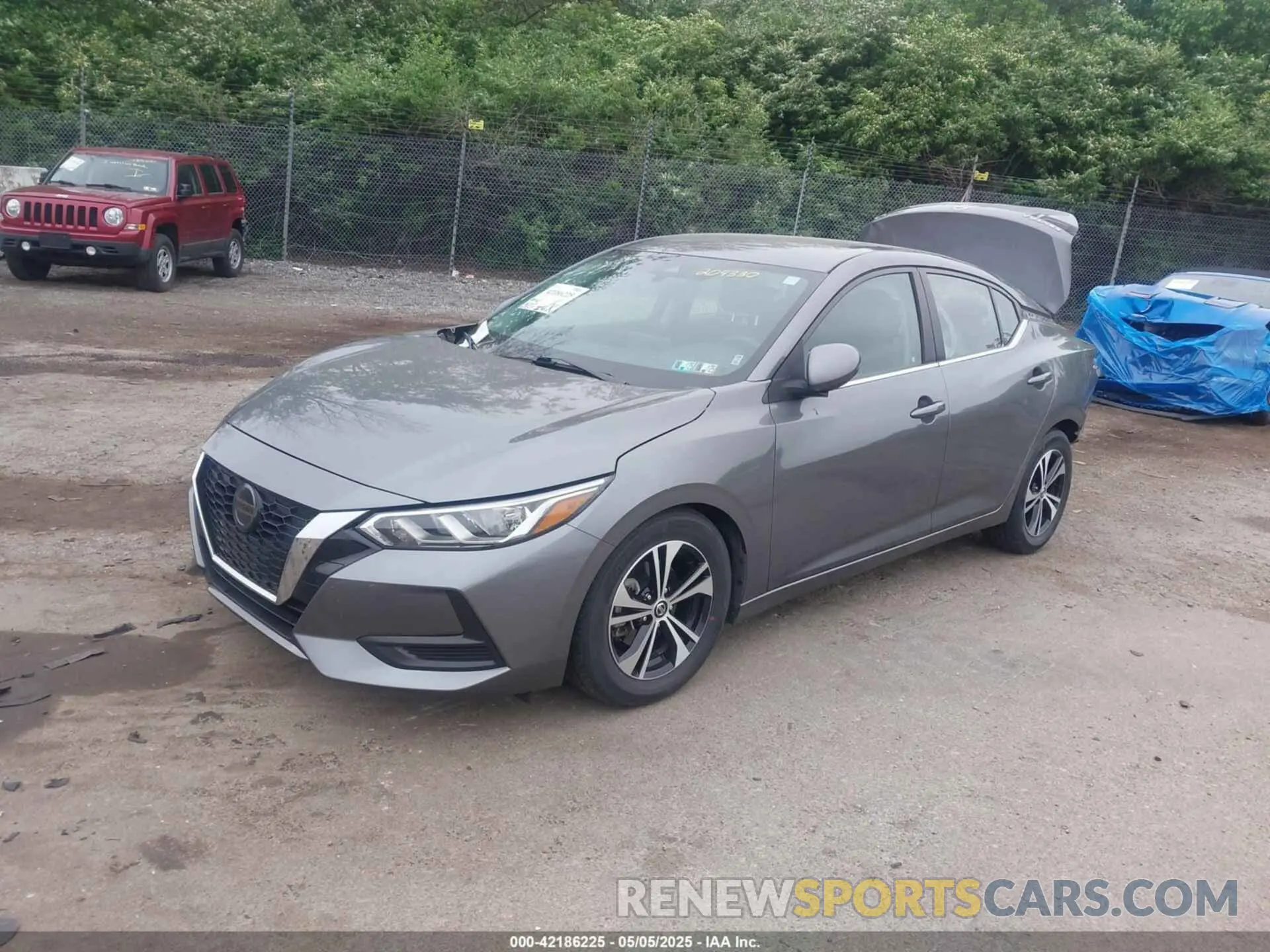 2 Photograph of a damaged car 3N1AB8CVXLY209330 NISSAN SENTRA 2020