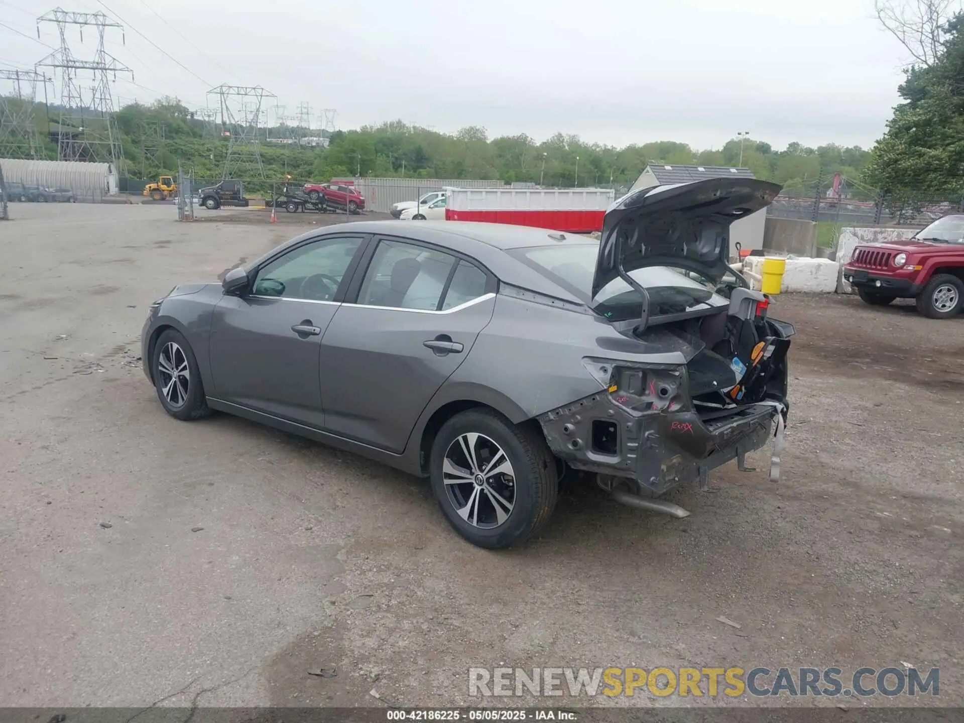 3 Photograph of a damaged car 3N1AB8CVXLY209330 NISSAN SENTRA 2020