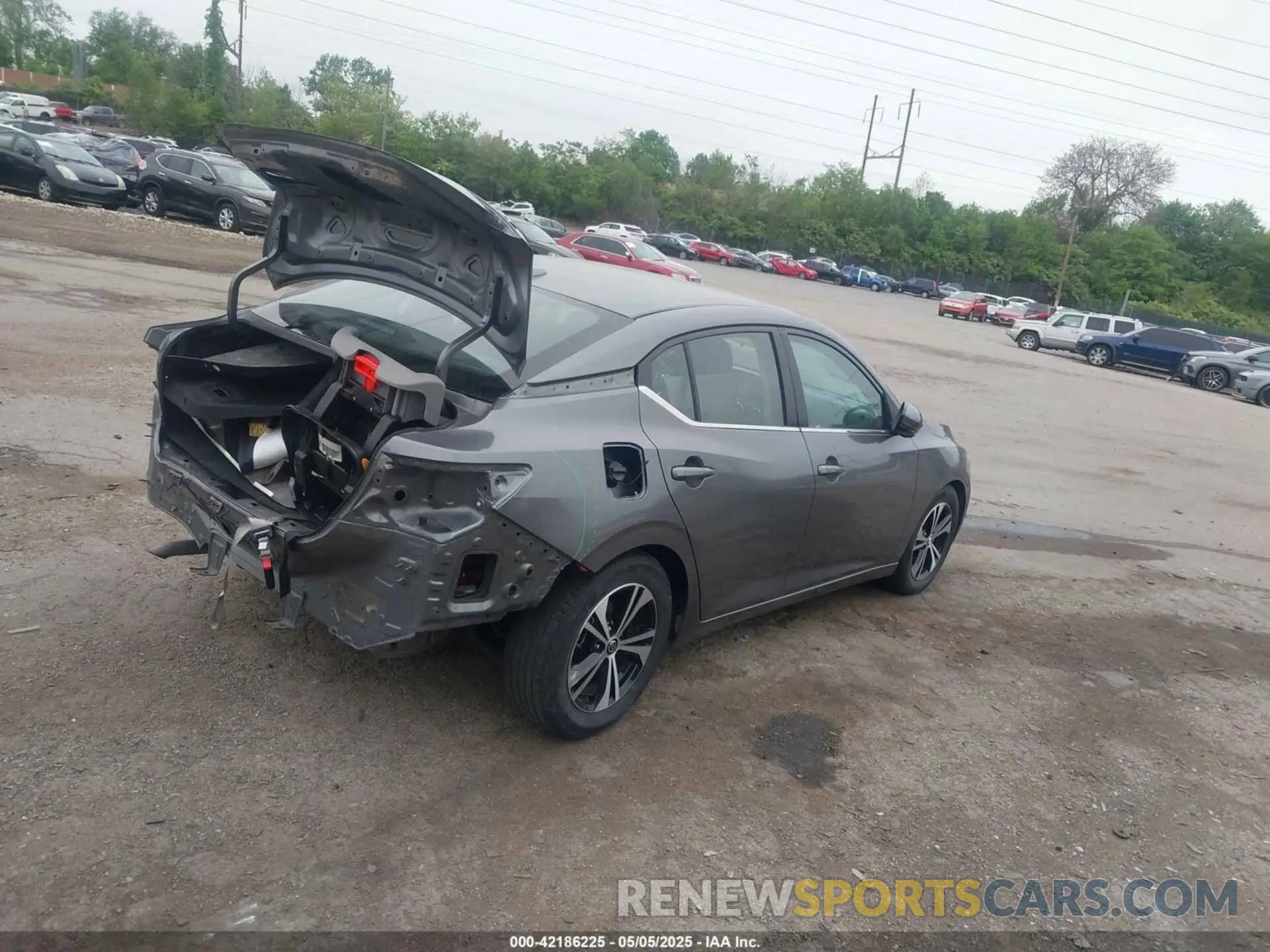 4 Photograph of a damaged car 3N1AB8CVXLY209330 NISSAN SENTRA 2020