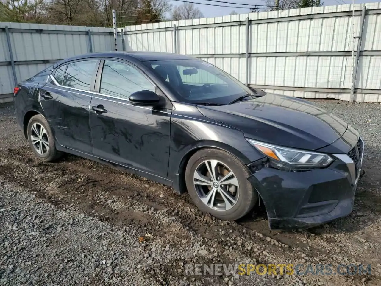 4 Photograph of a damaged car 3N1AB8CVXLY210963 NISSAN SENTRA 2020