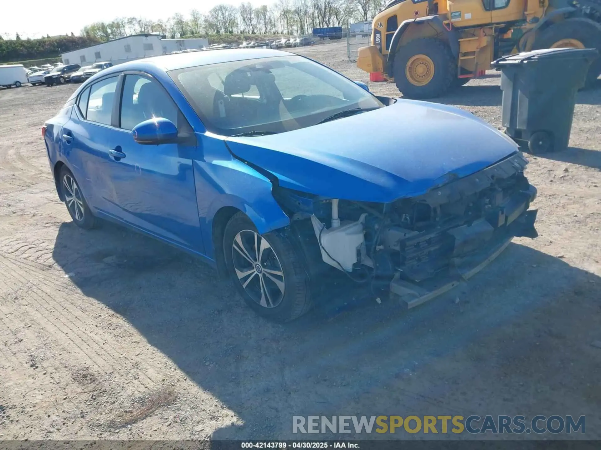 1 Photograph of a damaged car 3N1AB8CVXLY224989 NISSAN SENTRA 2020