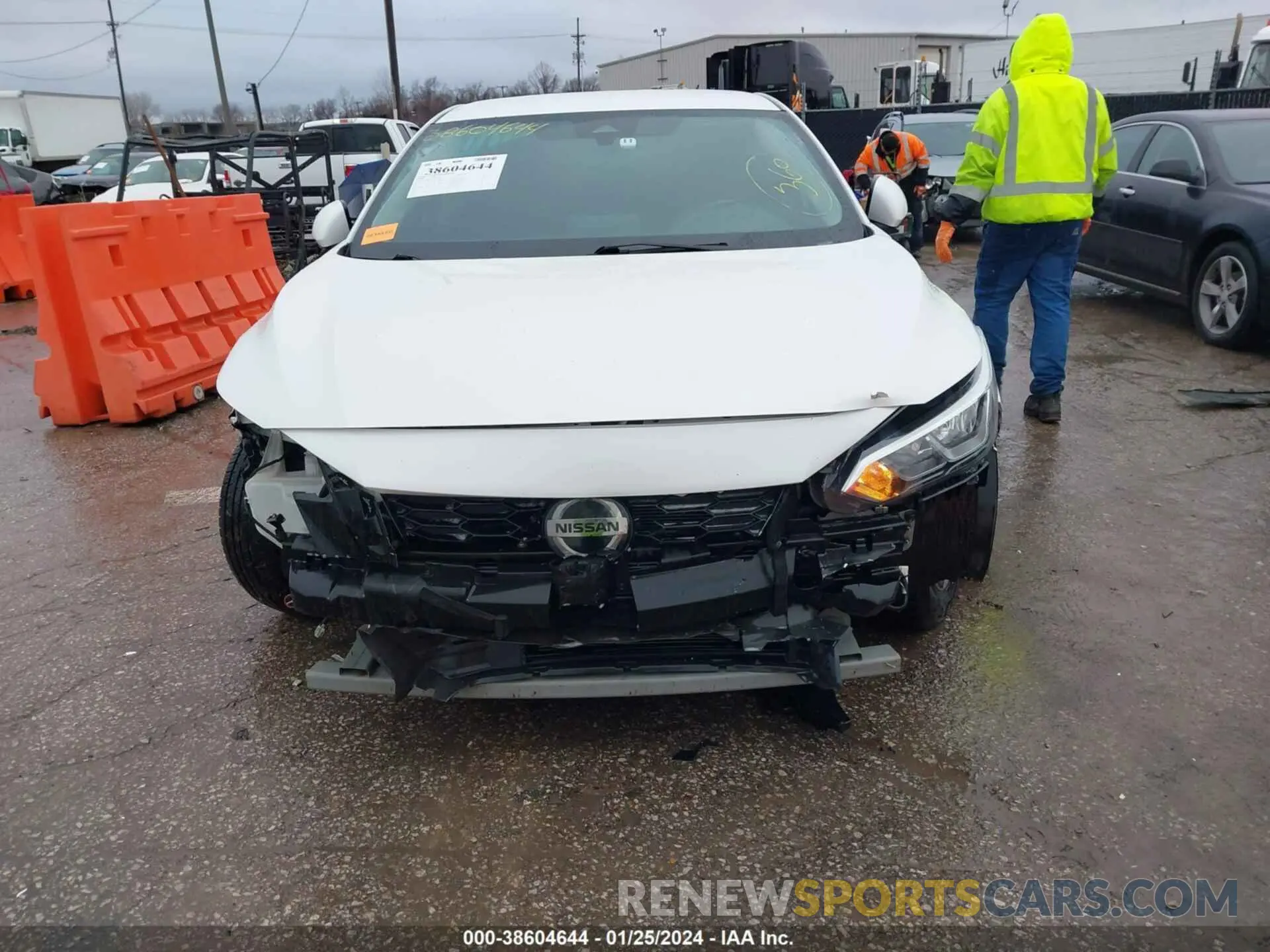 13 Photograph of a damaged car 3N1AB8CVXLY228721 NISSAN SENTRA 2020