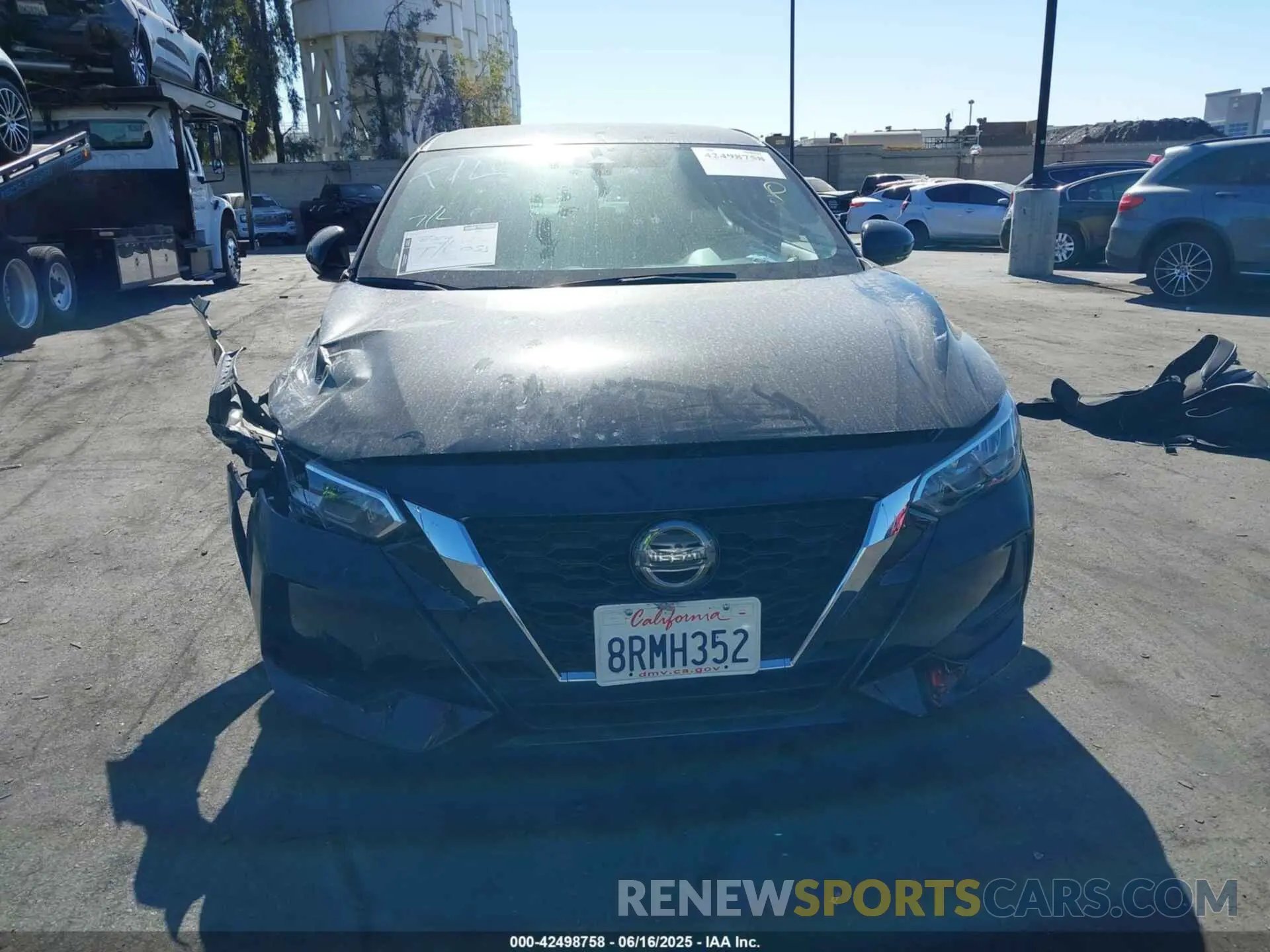 12 Photograph of a damaged car 3N1AB8CVXLY234146 NISSAN SENTRA 2020