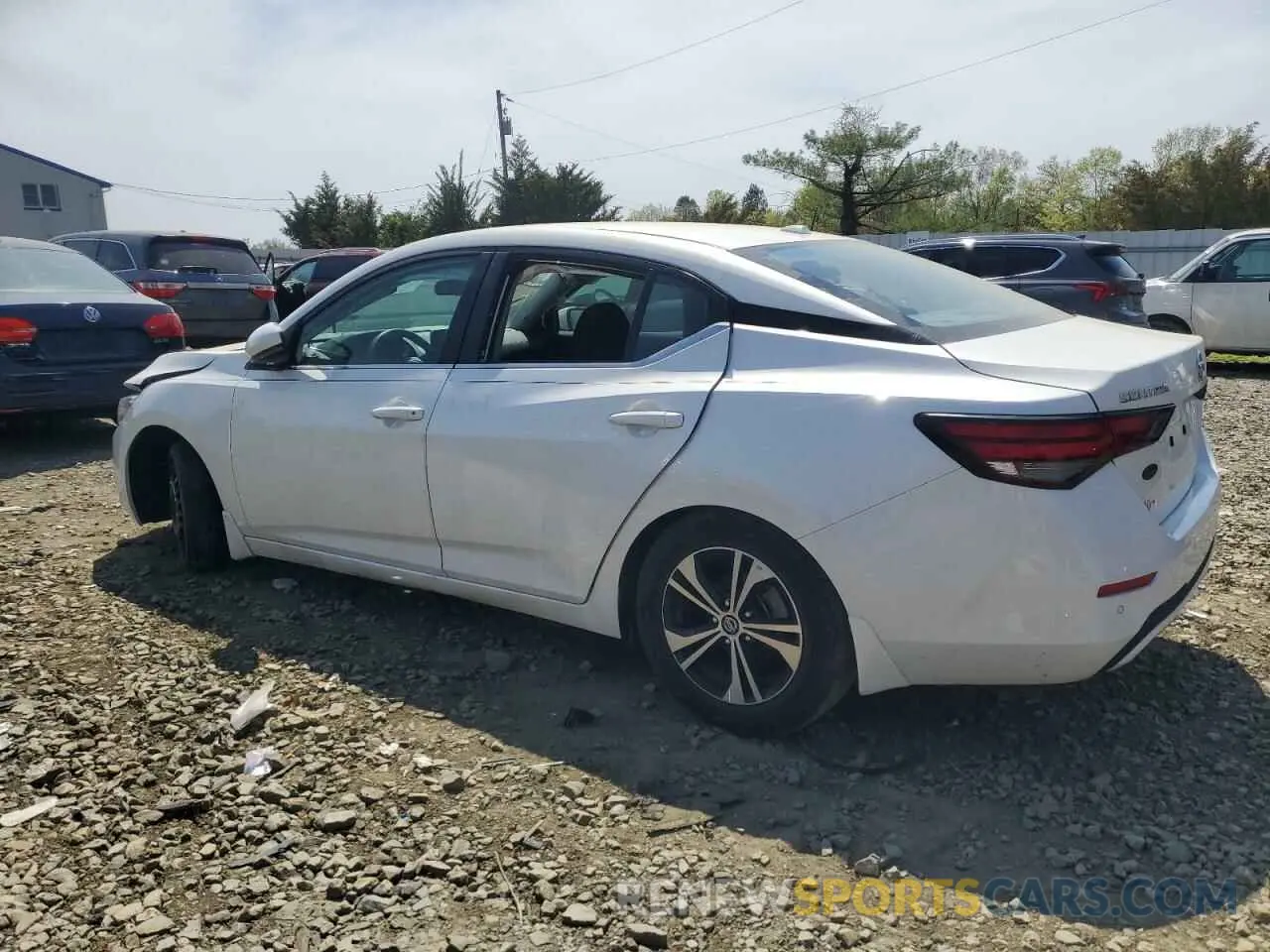 2 Photograph of a damaged car 3N1AB8CVXLY235958 NISSAN SENTRA 2020
