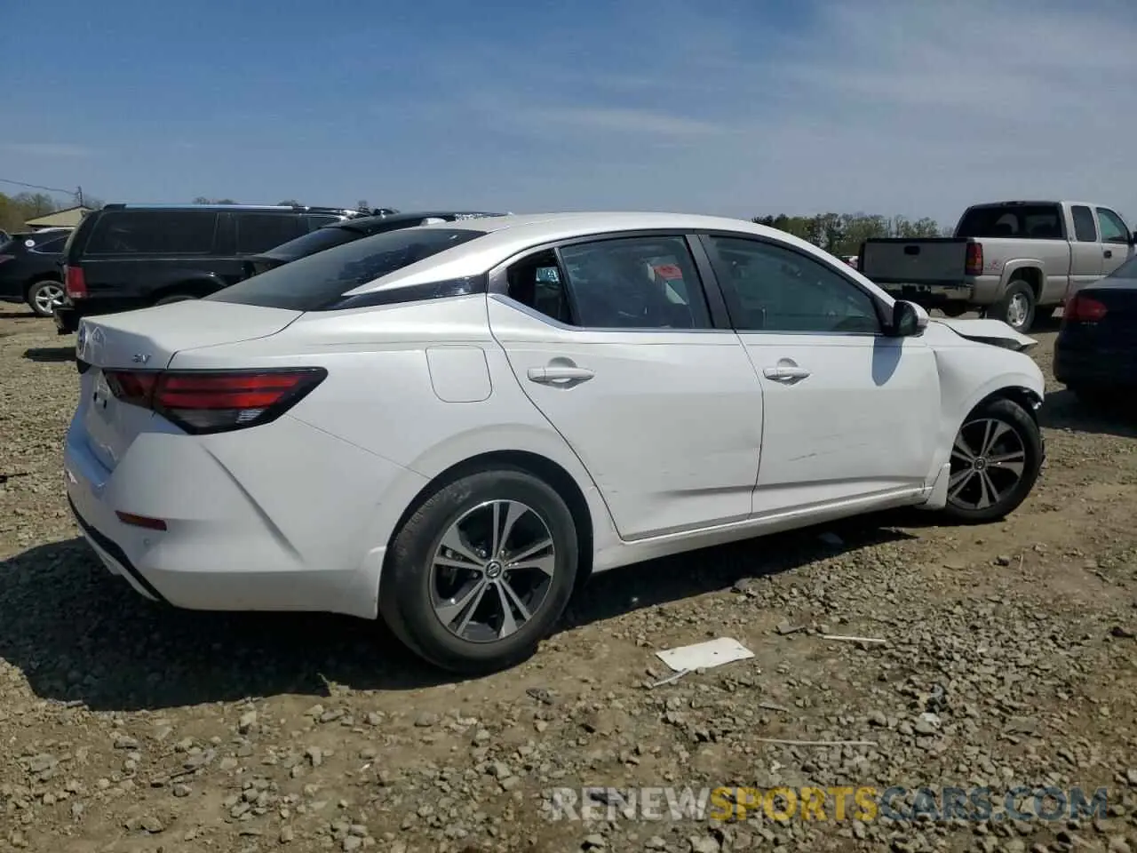 3 Photograph of a damaged car 3N1AB8CVXLY235958 NISSAN SENTRA 2020