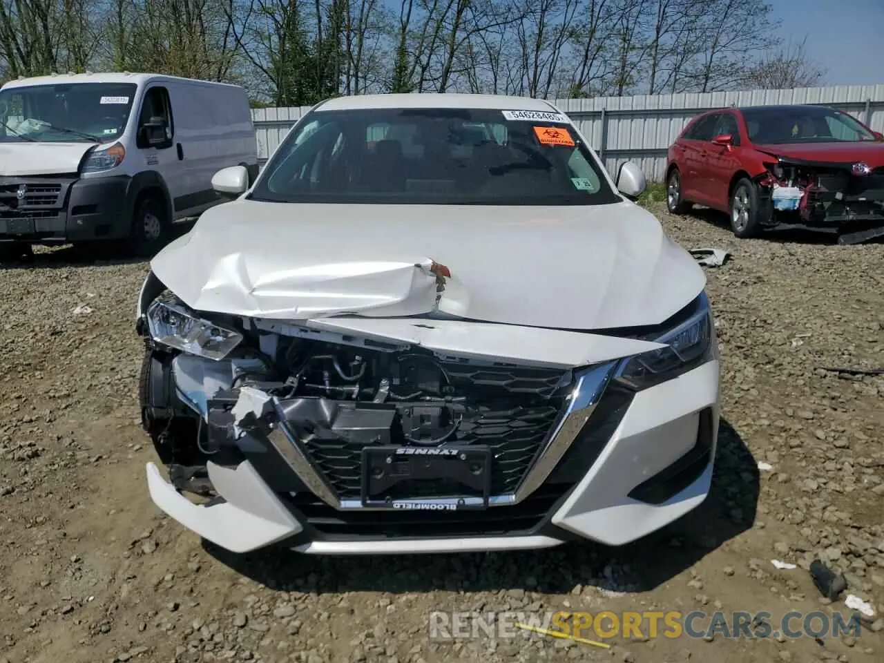 5 Photograph of a damaged car 3N1AB8CVXLY235958 NISSAN SENTRA 2020
