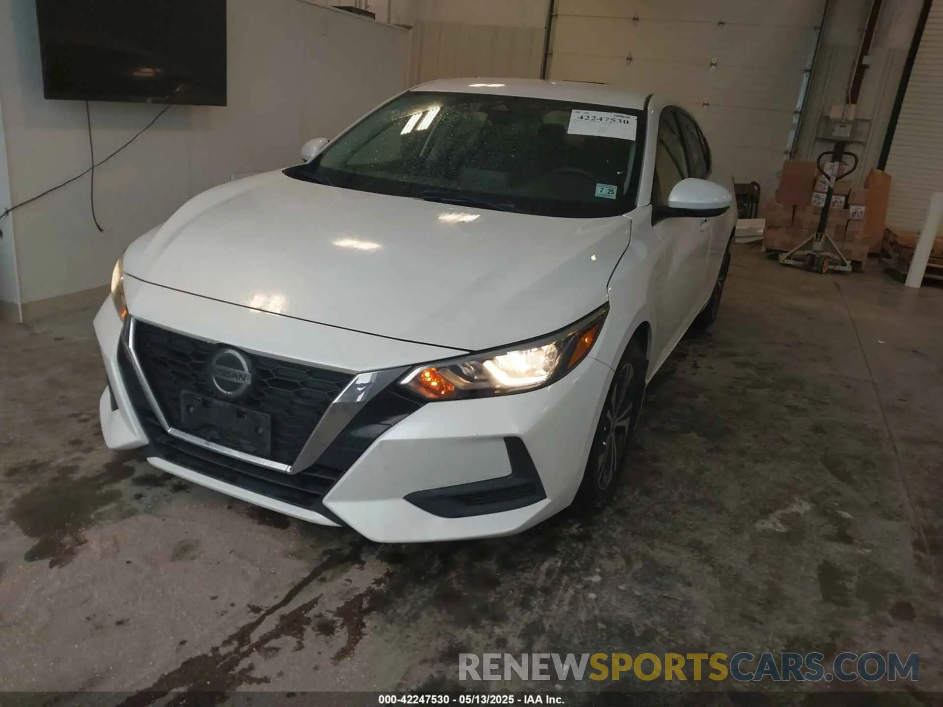 2 Photograph of a damaged car 3N1AB8CVXLY241324 NISSAN SENTRA 2020