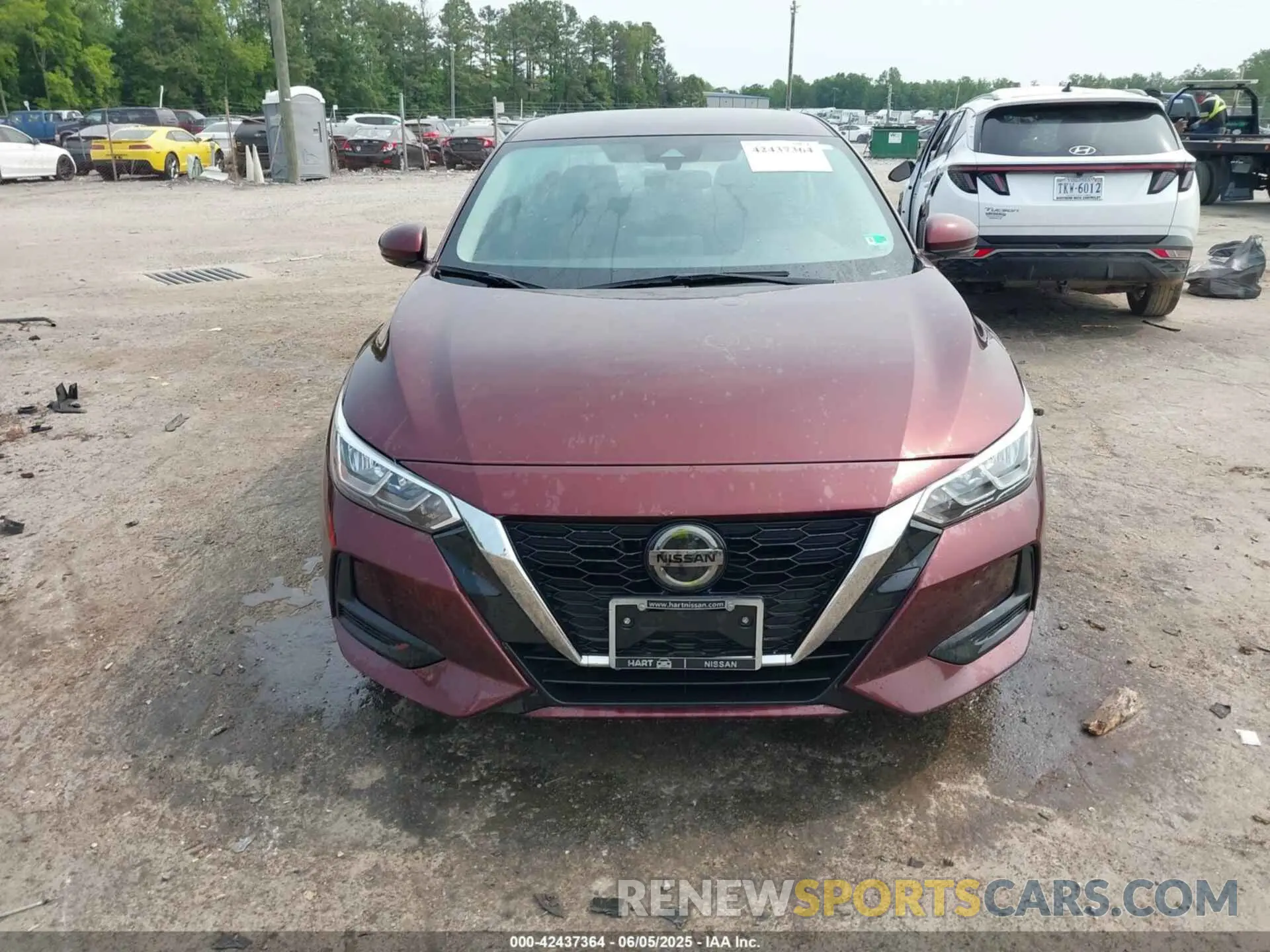 12 Photograph of a damaged car 3N1AB8CVXLY242733 NISSAN SENTRA 2020