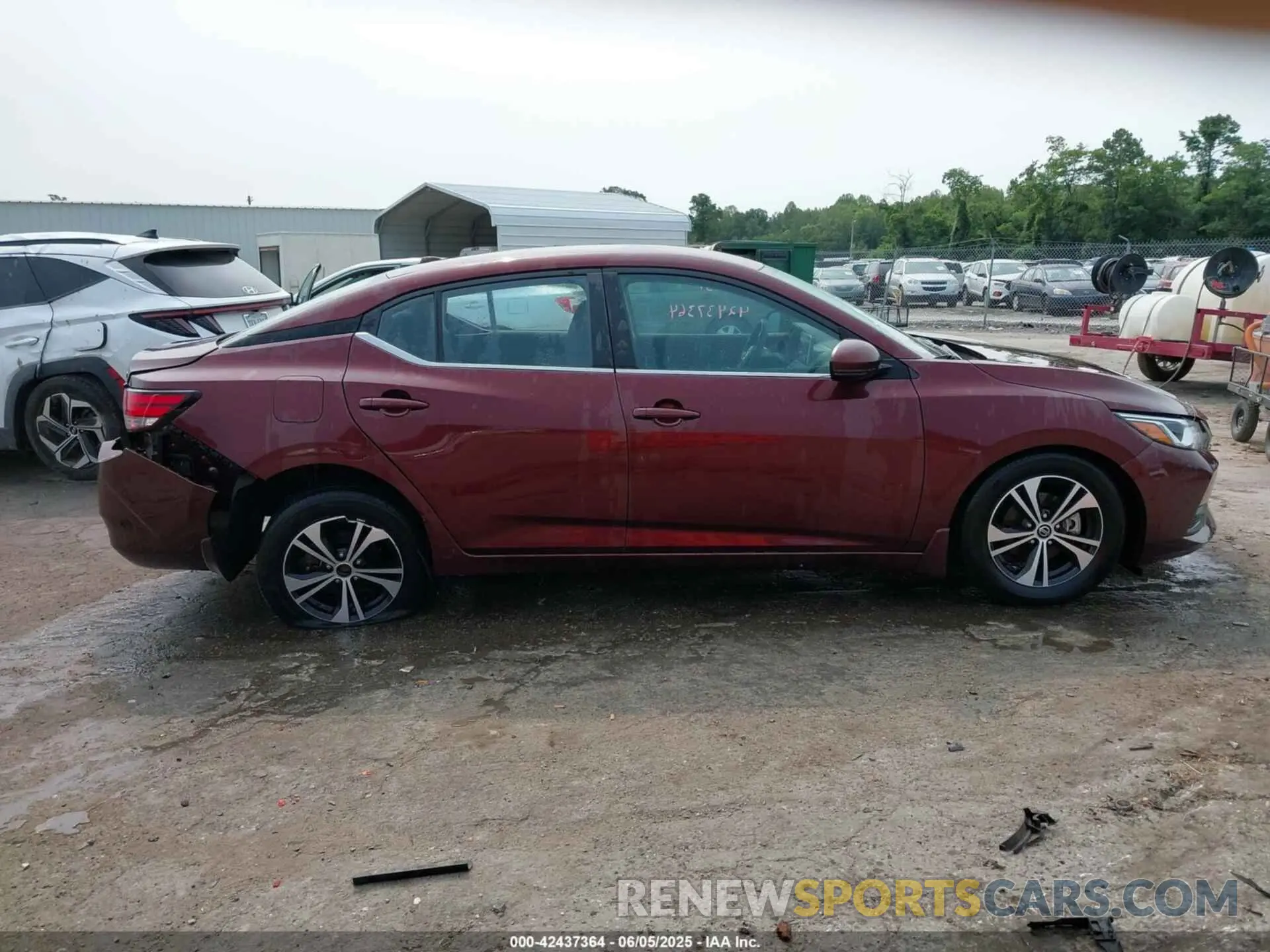 13 Photograph of a damaged car 3N1AB8CVXLY242733 NISSAN SENTRA 2020