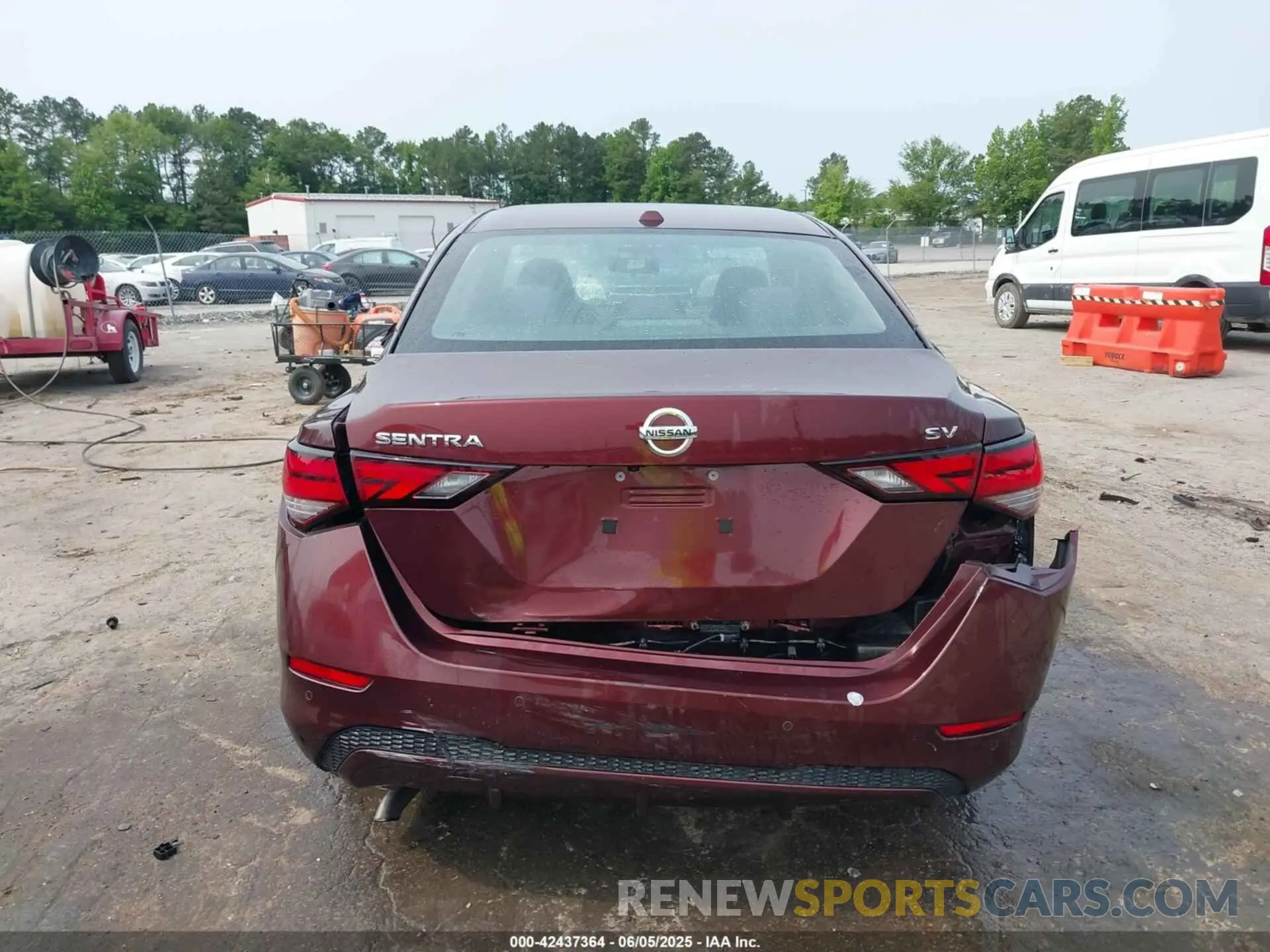 16 Photograph of a damaged car 3N1AB8CVXLY242733 NISSAN SENTRA 2020
