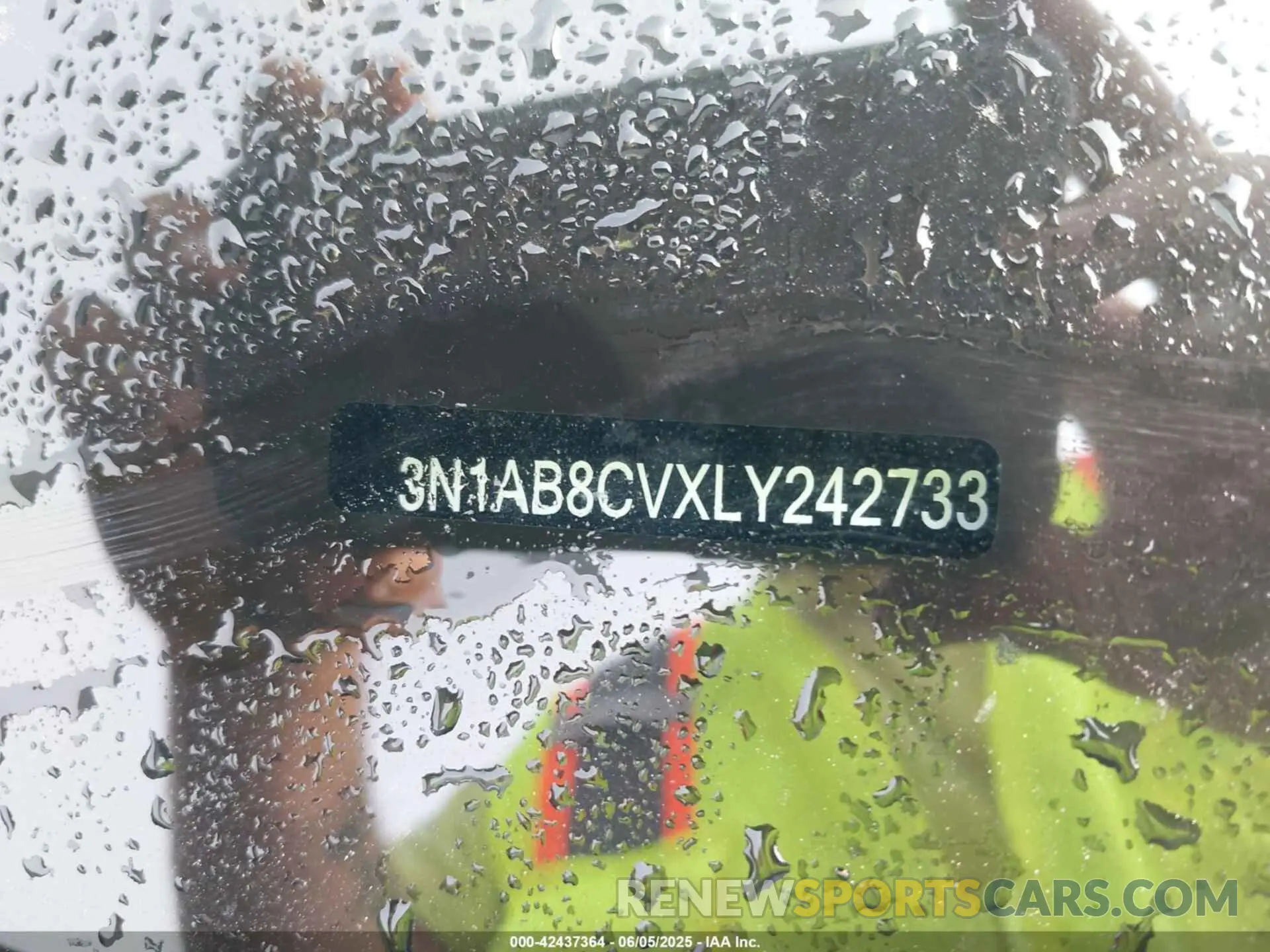 9 Photograph of a damaged car 3N1AB8CVXLY242733 NISSAN SENTRA 2020