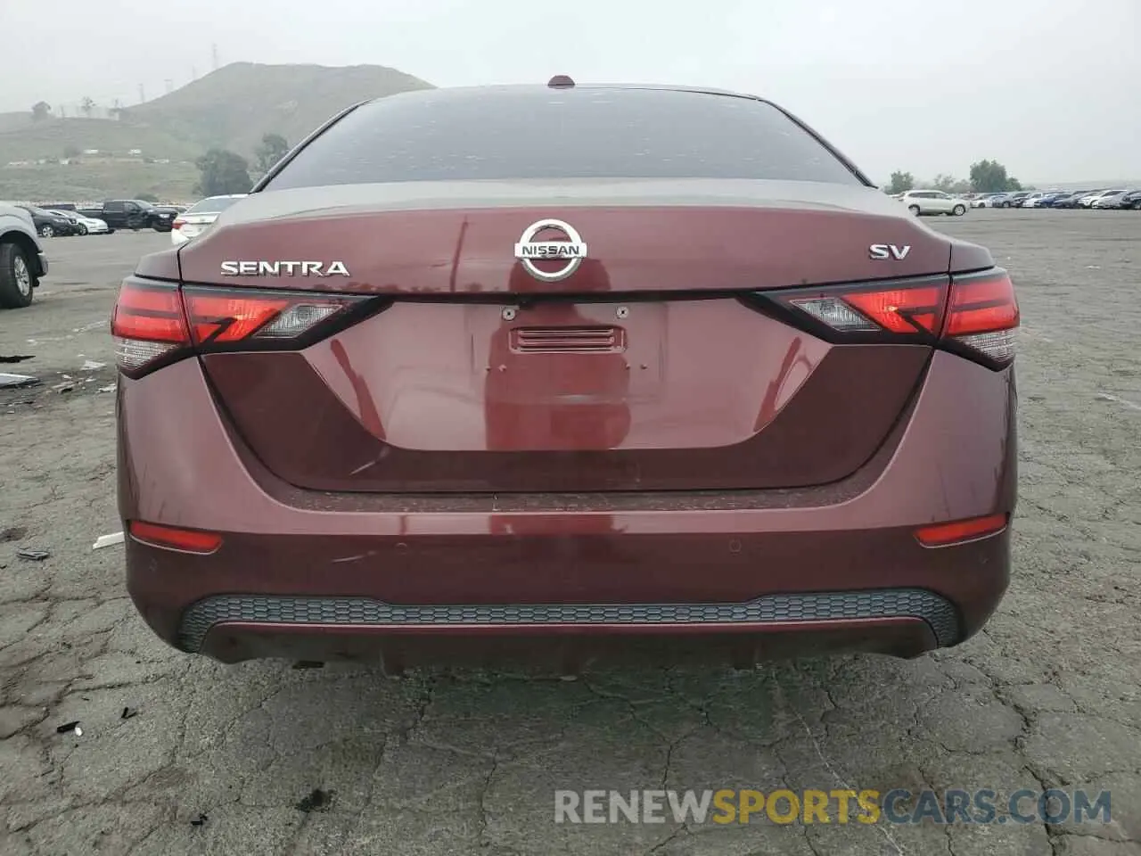 6 Photograph of a damaged car 3N1AB8CVXLY243669 NISSAN SENTRA 2020