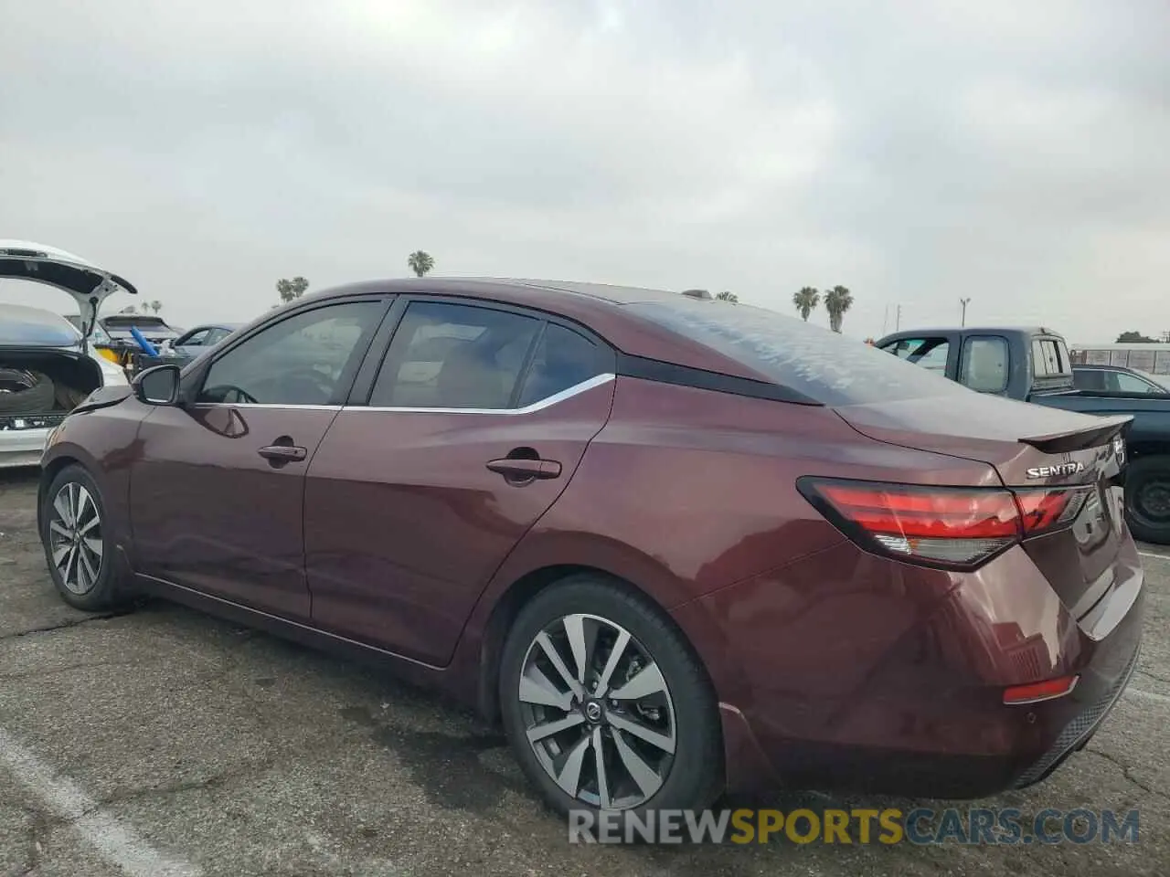 2 Photograph of a damaged car 3N1AB8CVXLY254526 NISSAN SENTRA 2020