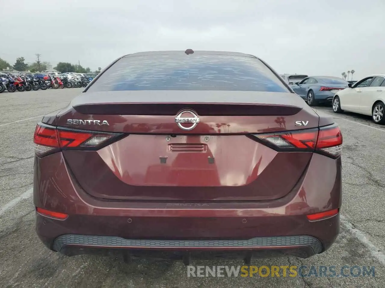 6 Photograph of a damaged car 3N1AB8CVXLY254526 NISSAN SENTRA 2020
