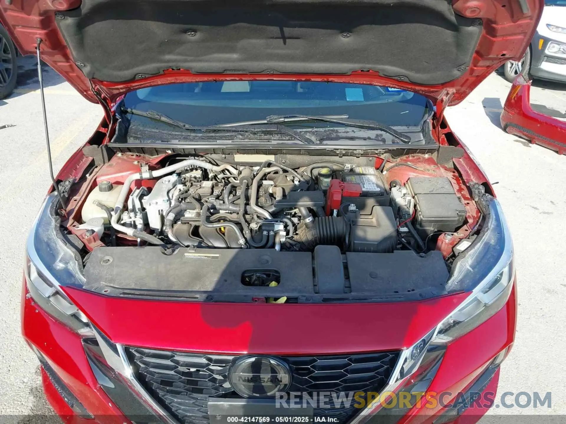 10 Photograph of a damaged car 3N1AB8CVXLY278633 NISSAN SENTRA 2020
