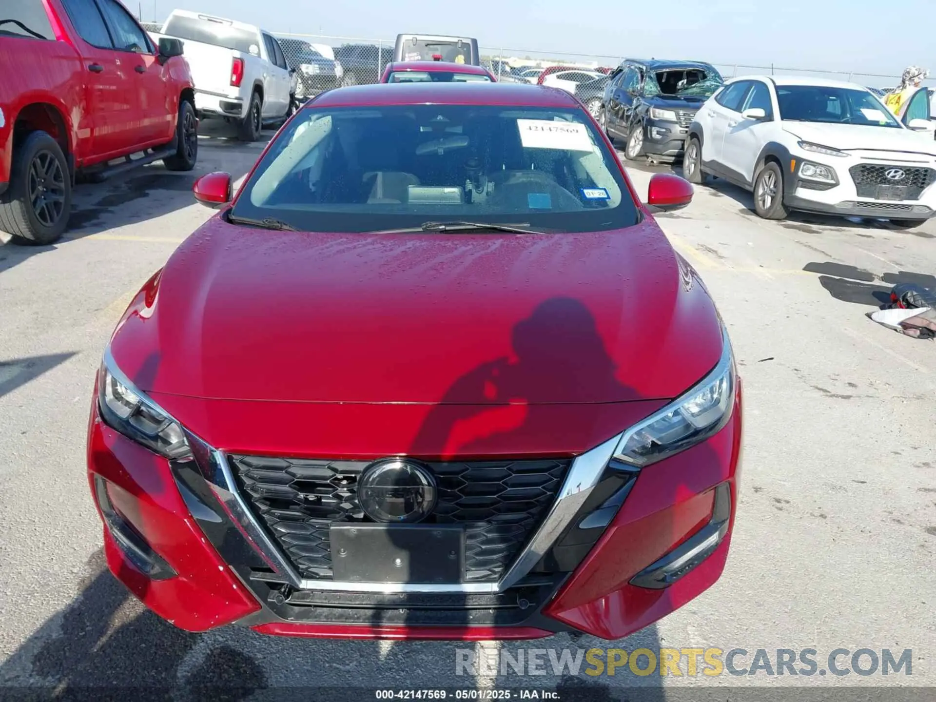 13 Photograph of a damaged car 3N1AB8CVXLY278633 NISSAN SENTRA 2020
