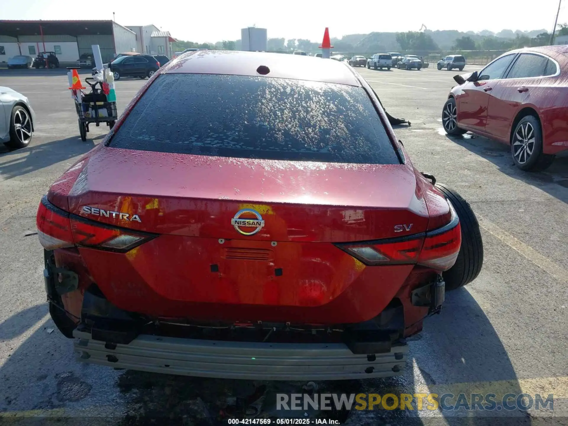 17 Photograph of a damaged car 3N1AB8CVXLY278633 NISSAN SENTRA 2020