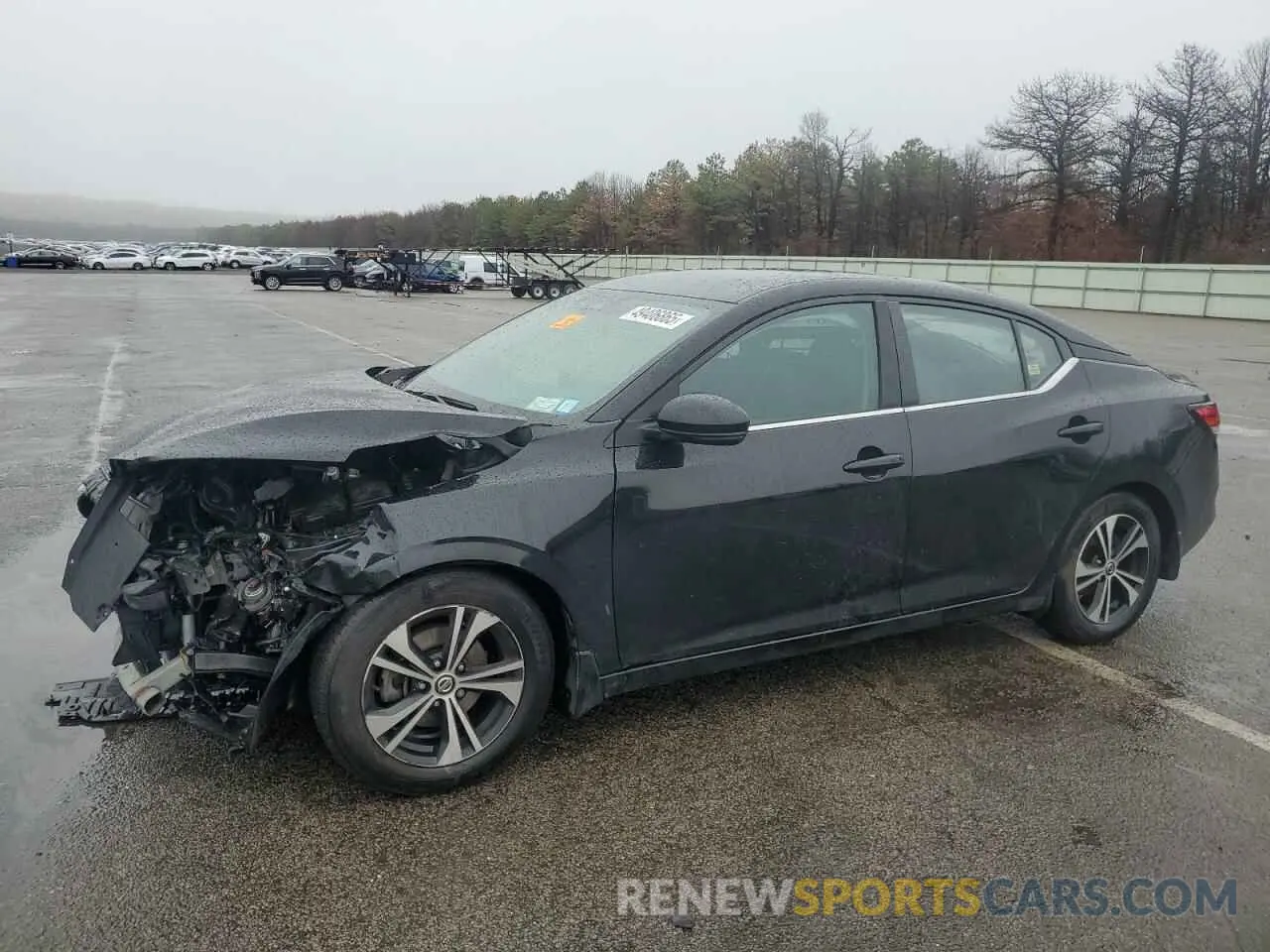 1 Photograph of a damaged car 3N1AB8CVXLY283279 NISSAN SENTRA 2020