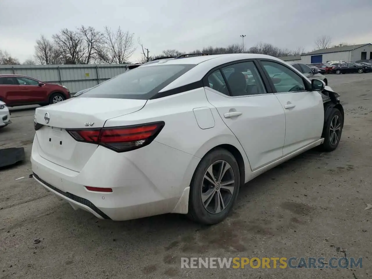 3 Photograph of a damaged car 3N1AB8CVXLY294802 NISSAN SENTRA 2020