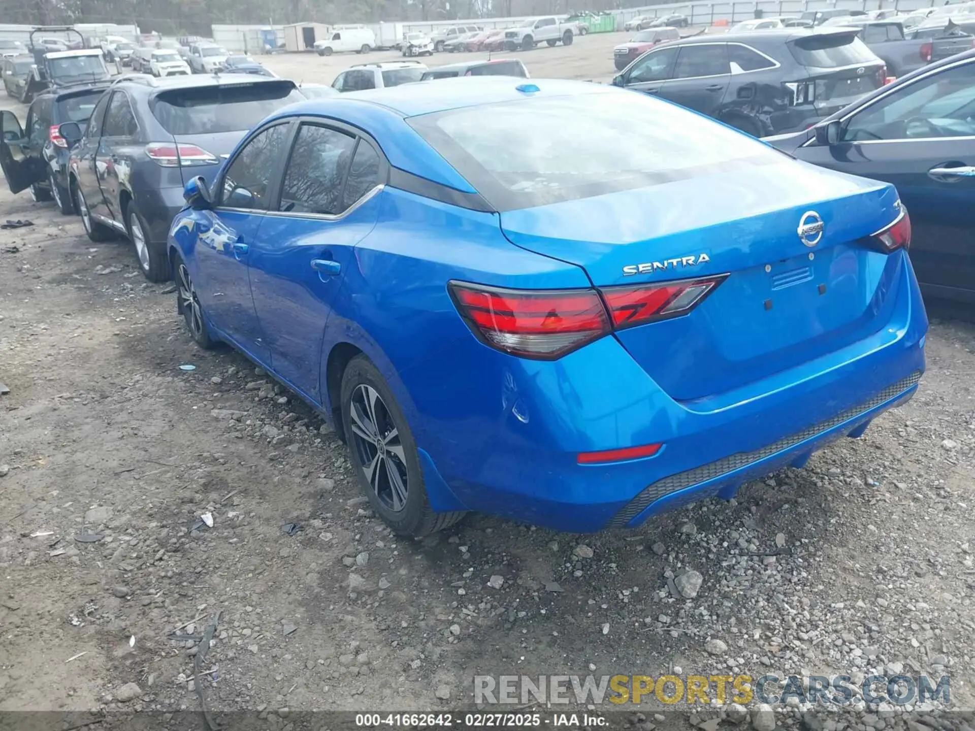 3 Photograph of a damaged car 3N1AB8CVXLY295948 NISSAN SENTRA 2020