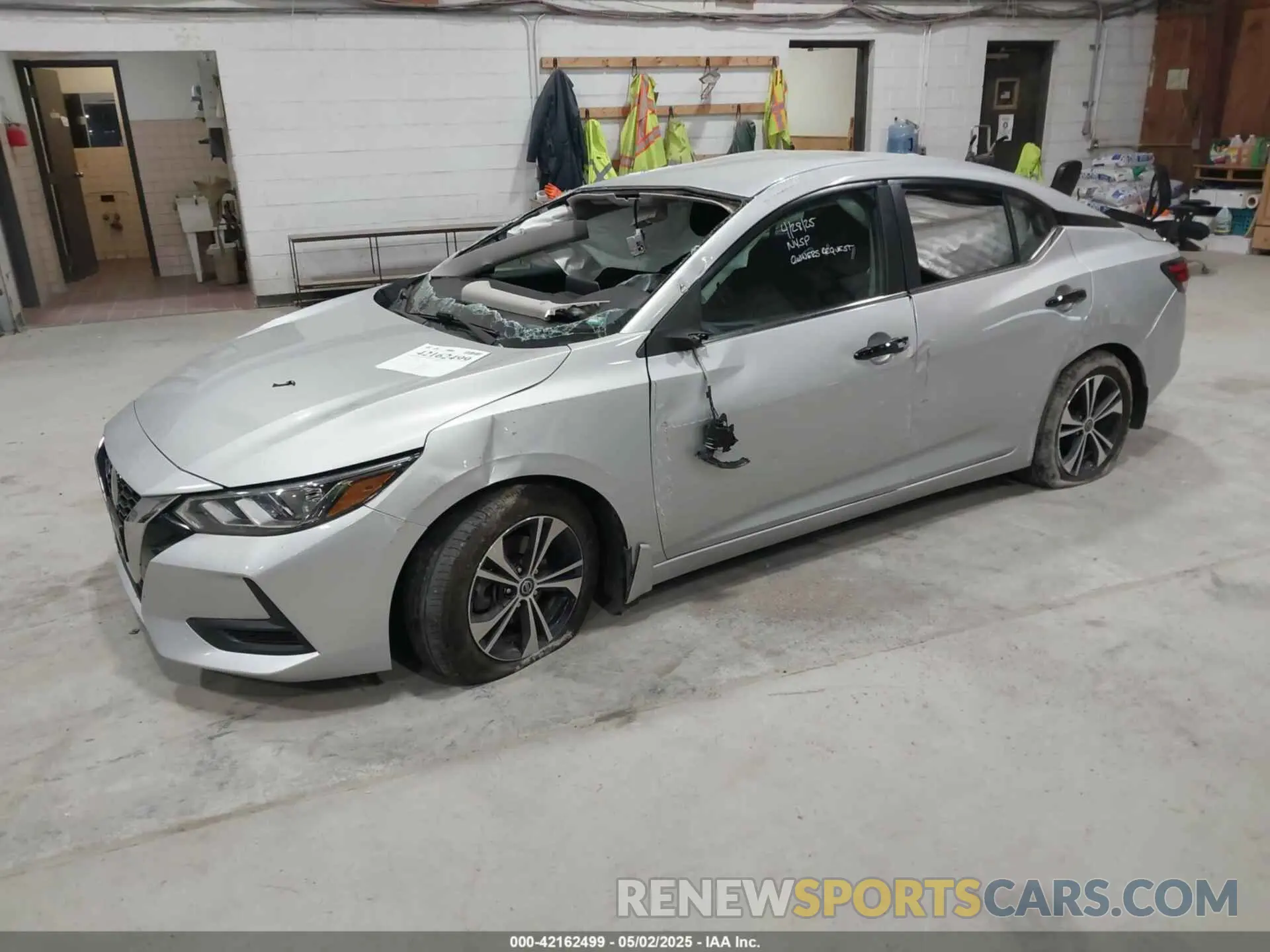 2 Photograph of a damaged car 3N1AB8CVXLY298803 NISSAN SENTRA 2020