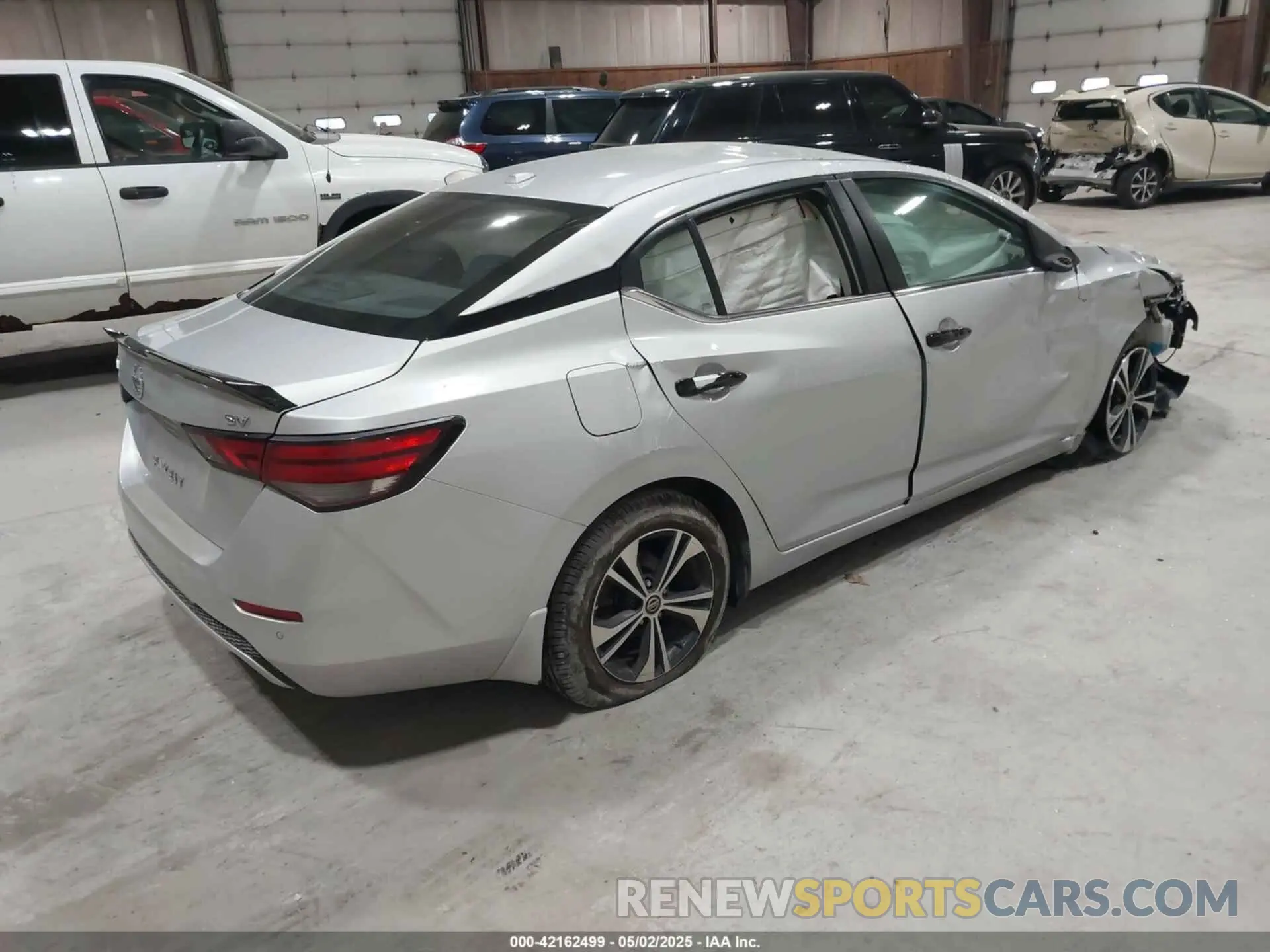 4 Photograph of a damaged car 3N1AB8CVXLY298803 NISSAN SENTRA 2020