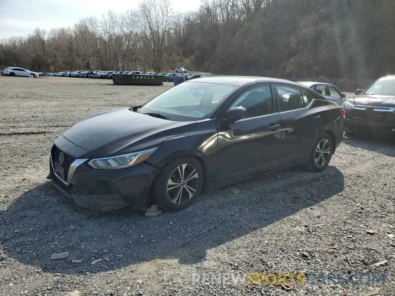 1 Photograph of a damaged car 3N1AB8CVXLY301568 NISSAN SENTRA 2020