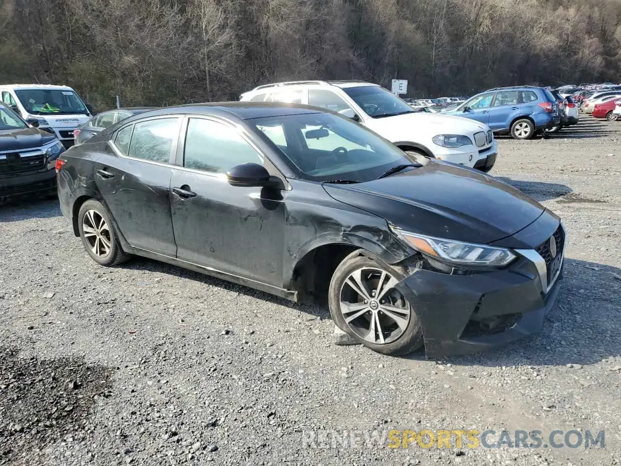 4 Photograph of a damaged car 3N1AB8CVXLY301568 NISSAN SENTRA 2020