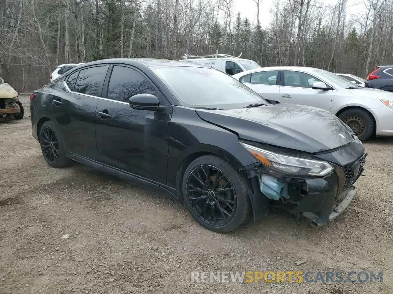 4 Photograph of a damaged car 3N1AB8DV0LY211442 NISSAN SENTRA 2020