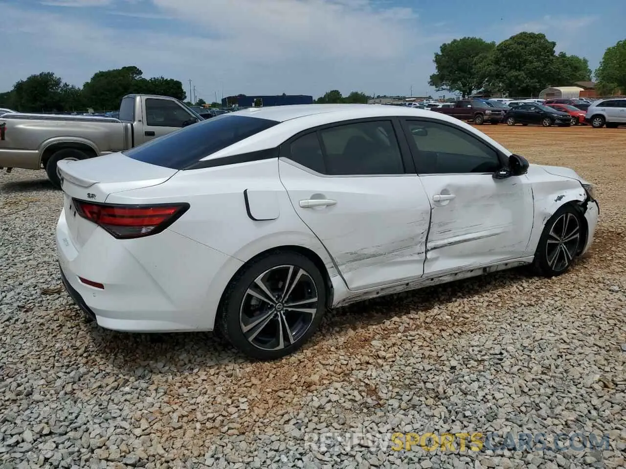 3 Photograph of a damaged car 3N1AB8DV0LY223610 NISSAN SENTRA 2020