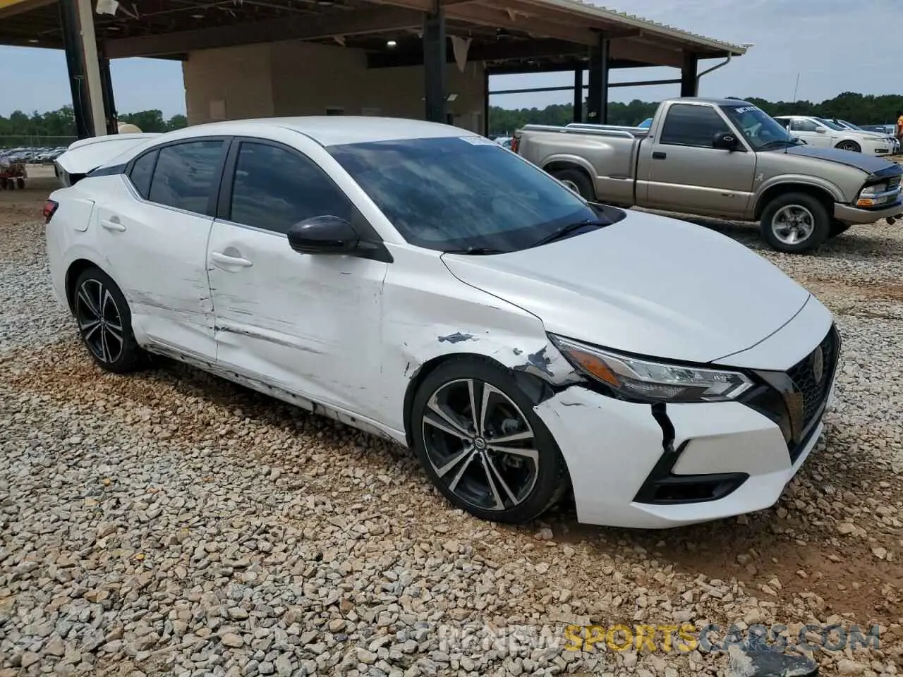 4 Photograph of a damaged car 3N1AB8DV0LY223610 NISSAN SENTRA 2020